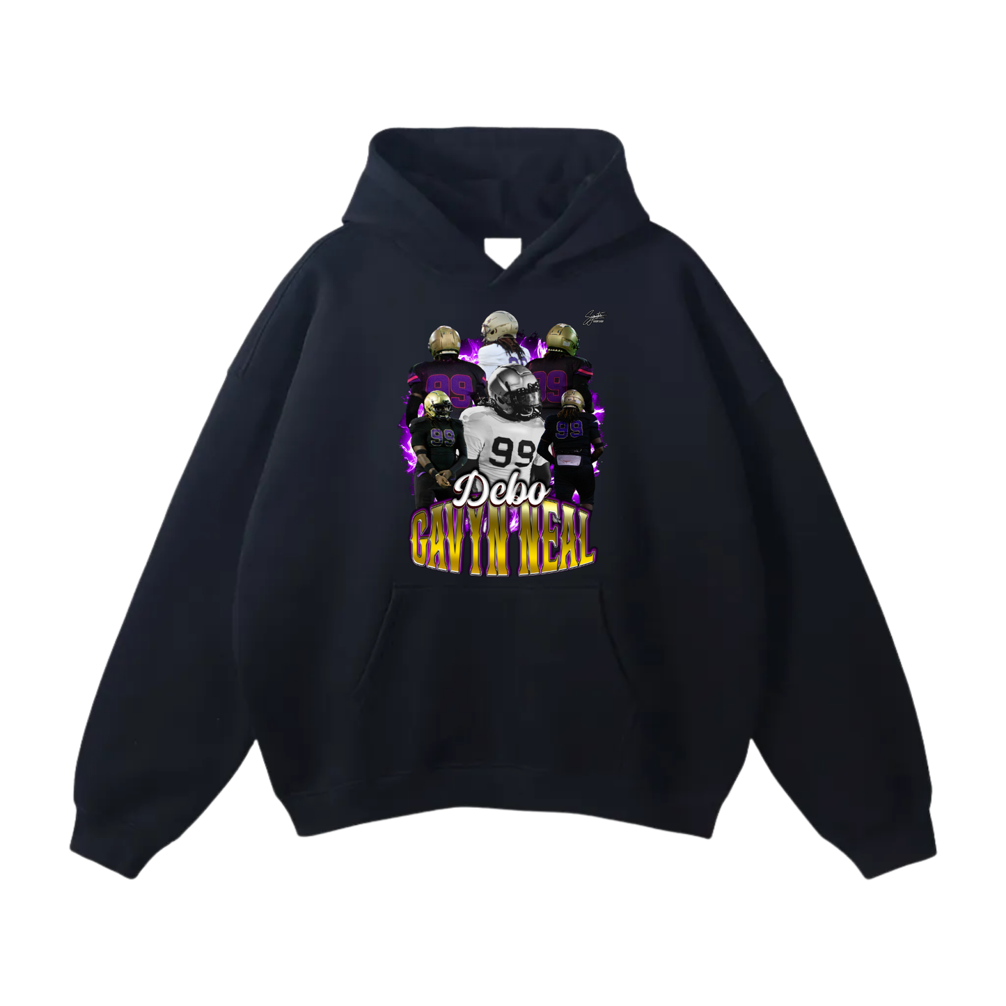 Gavyn Neal Oversize Fleeced Hoodie
