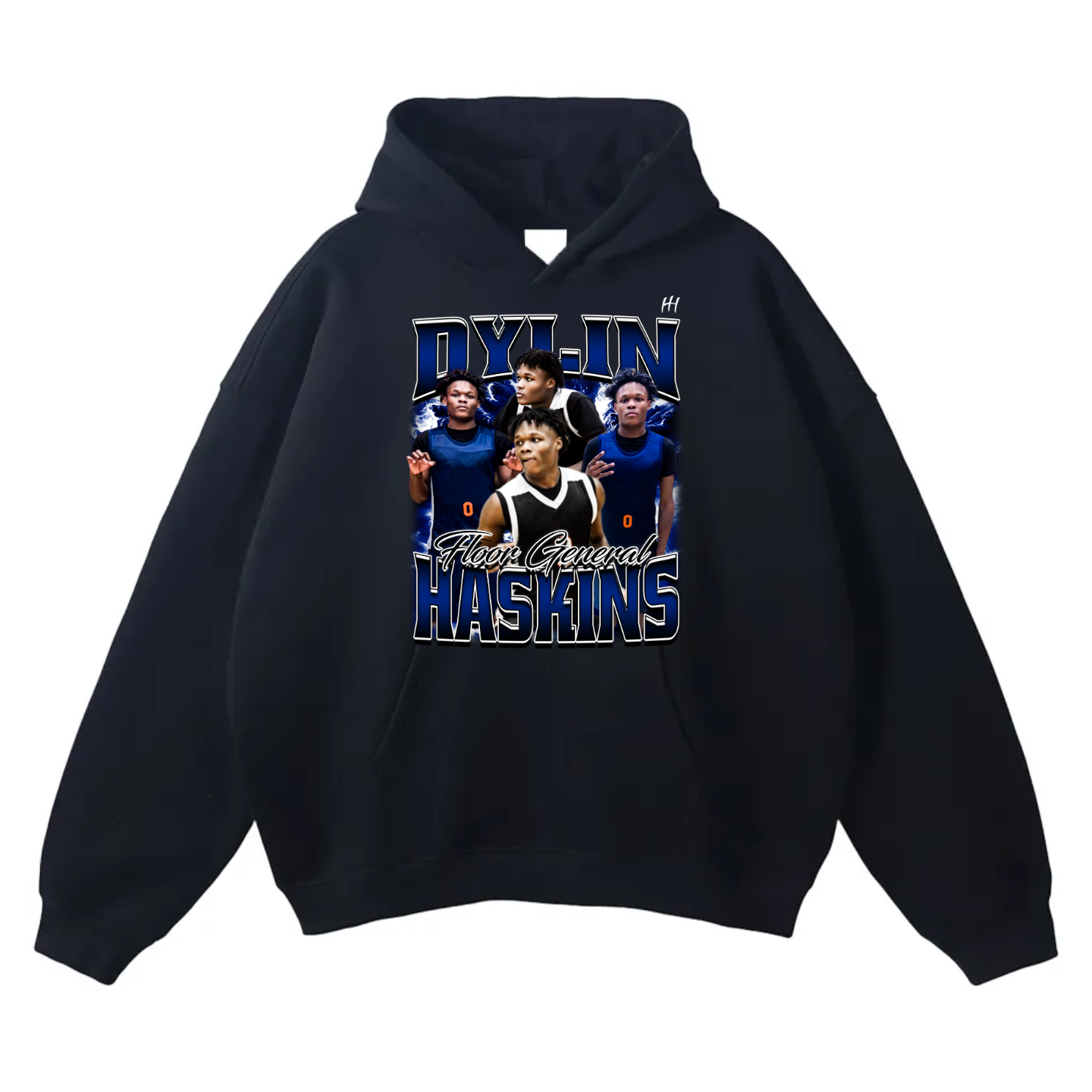 Dylin Haskins Oversize Fleeced Hoodie