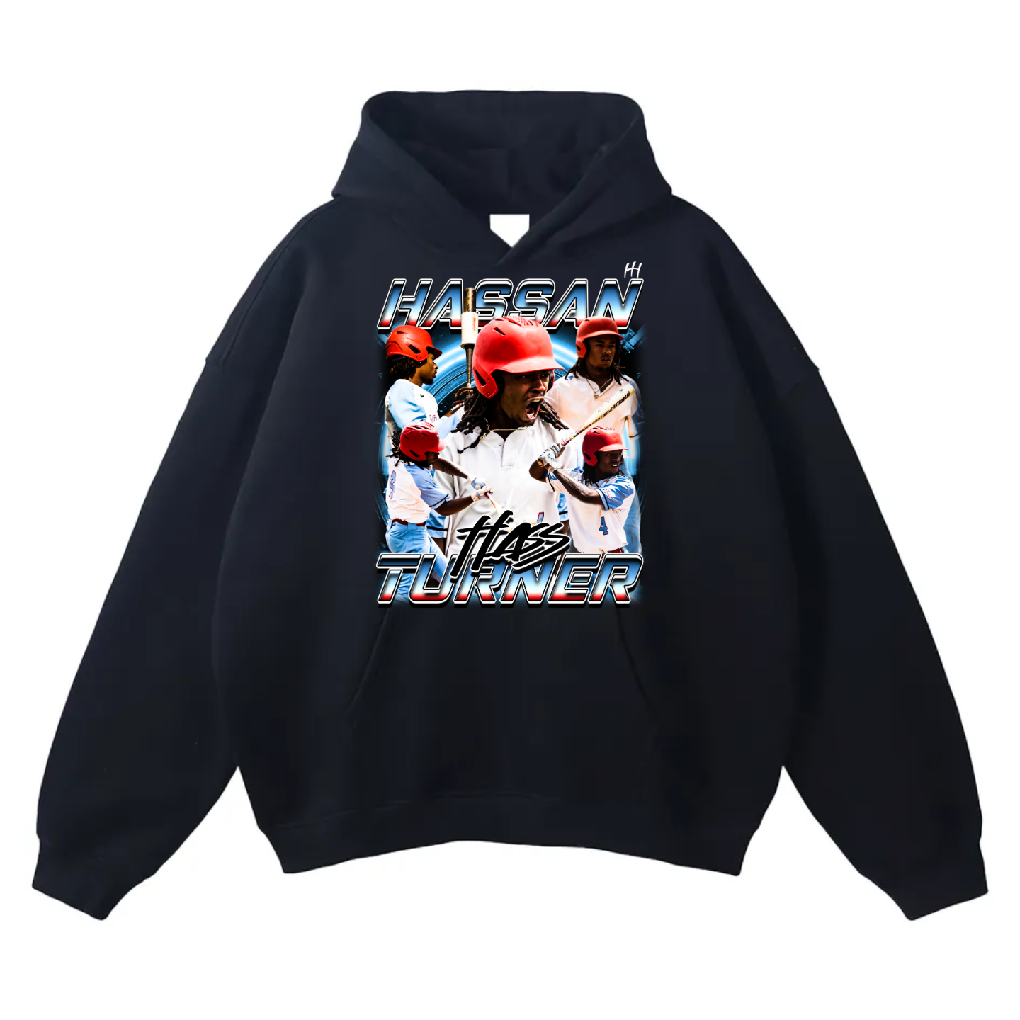 Hassan Turner Oversize Fleeced Hoodie