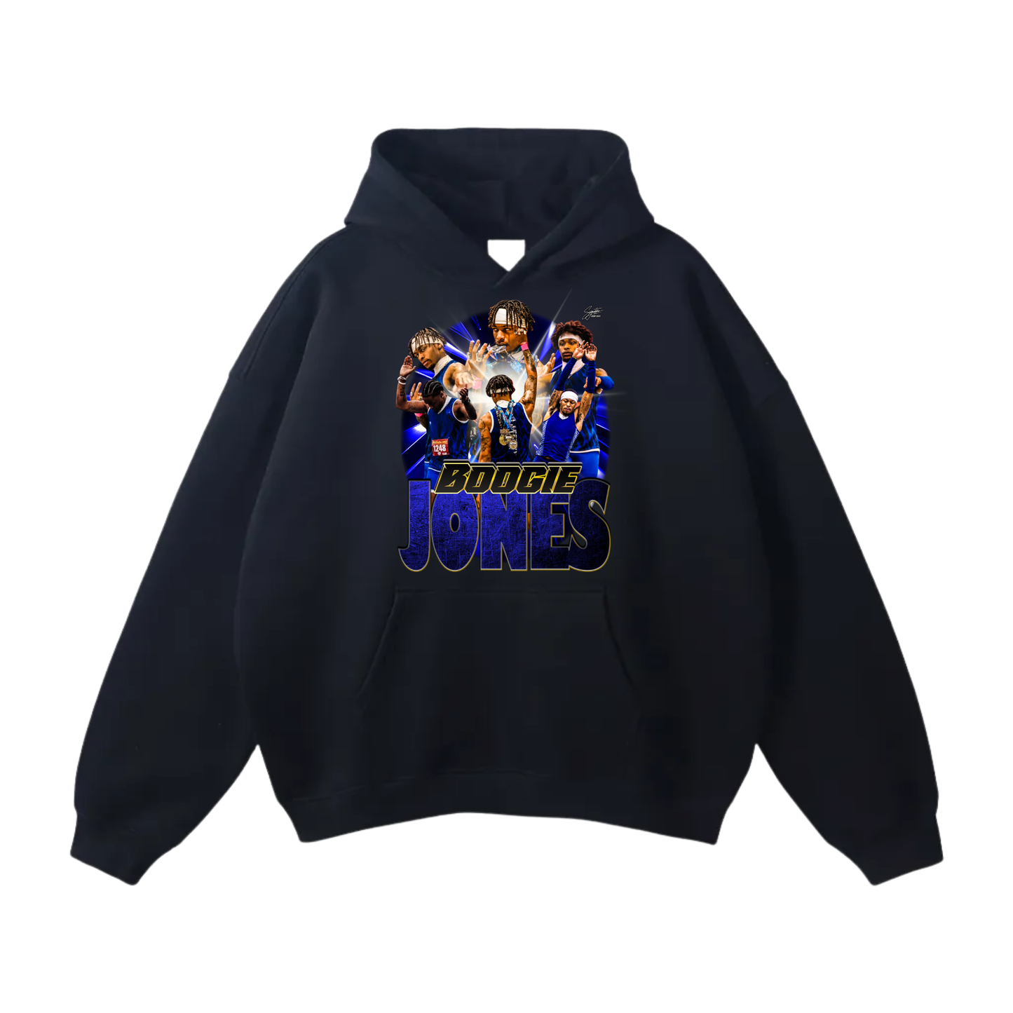 Boogie Jones Oversize Fleeced Hoodie