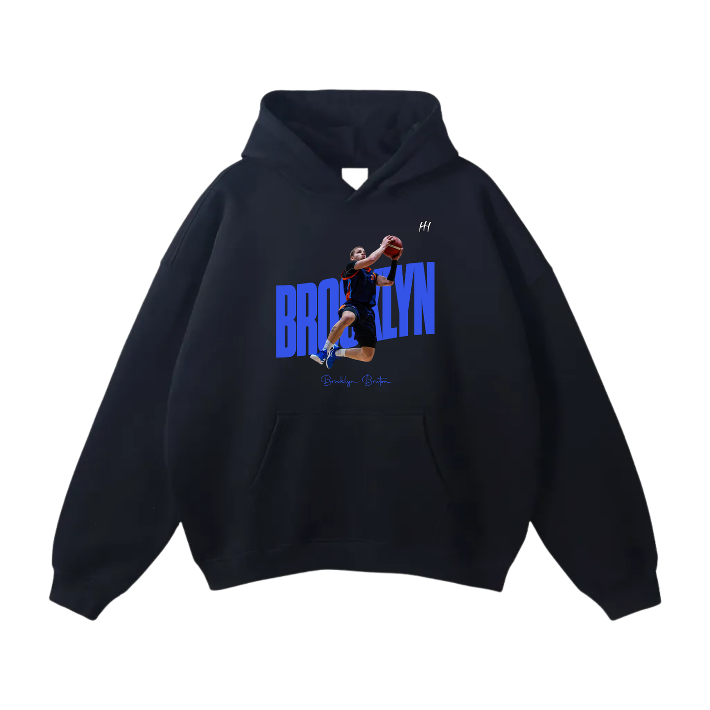 Brooklyn Bruton Oversize Fleeced Hoodie