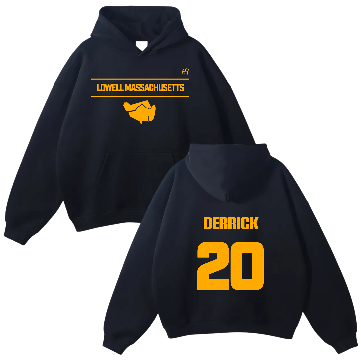 Derrick Twum Oversize Fleeced Hoodie