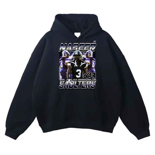 Naseer Saulters Oversize Fleeced Hoodie