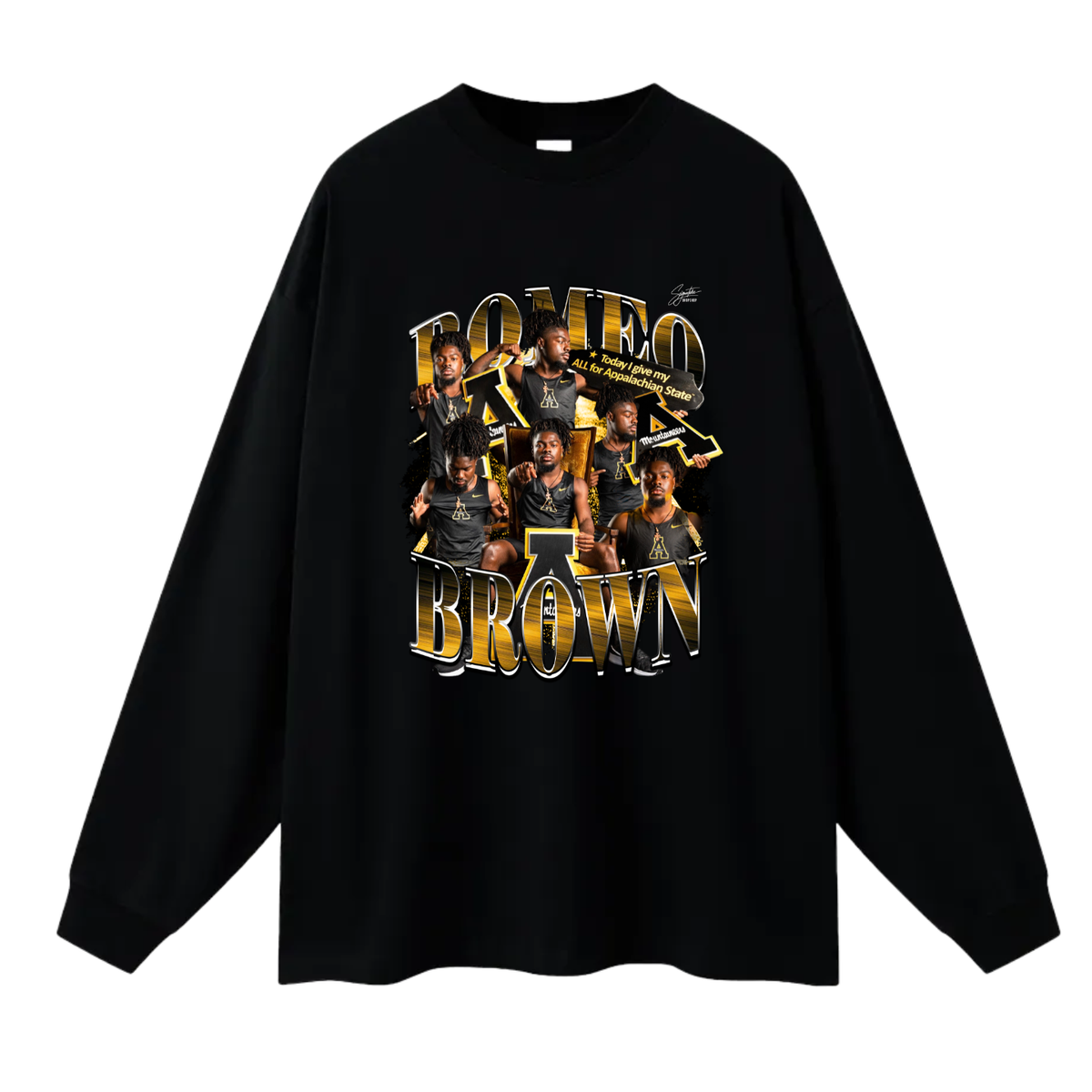 Romeo Brown Long Sleeve Tee