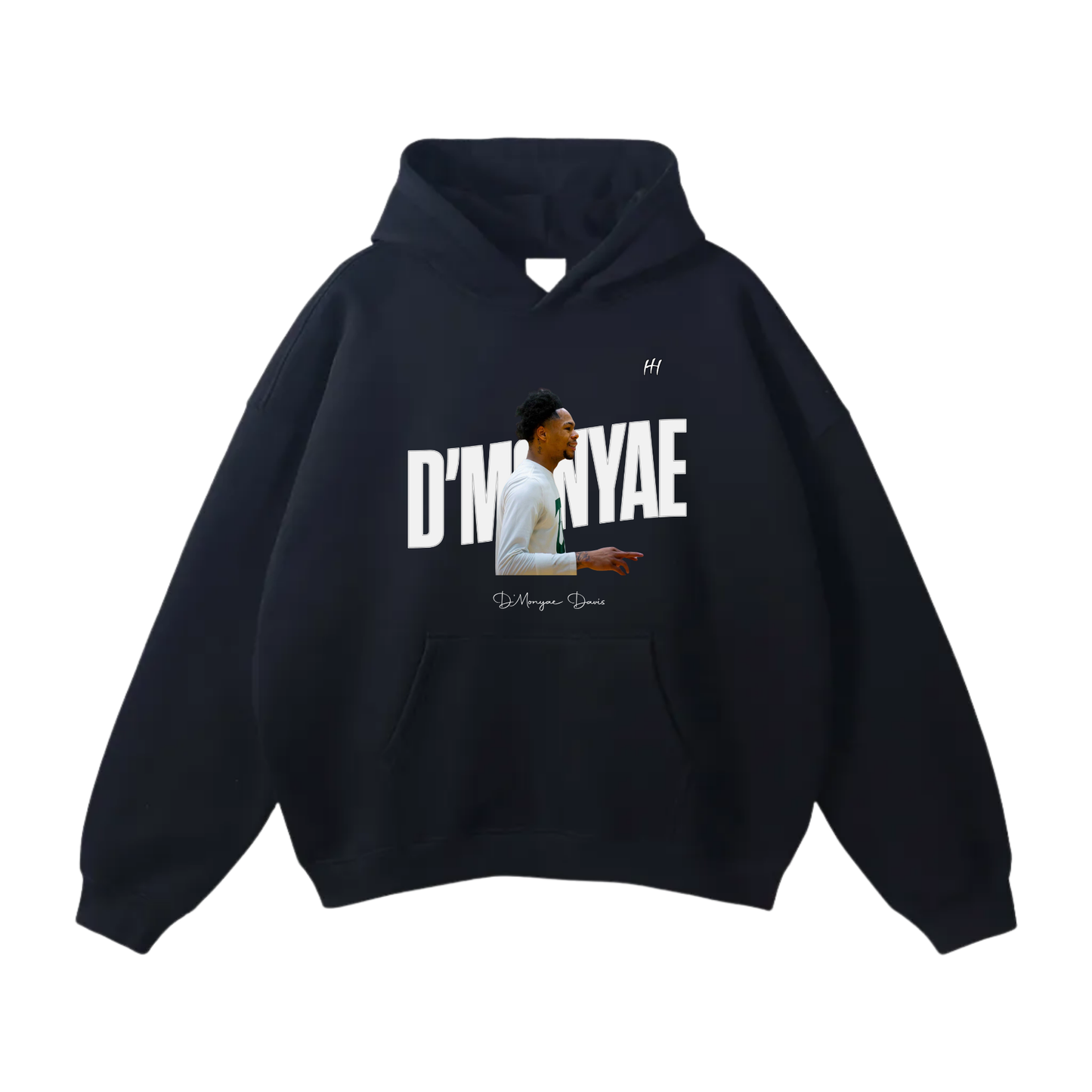 D'Monyae Davis Oversize Fleeced Hoodie