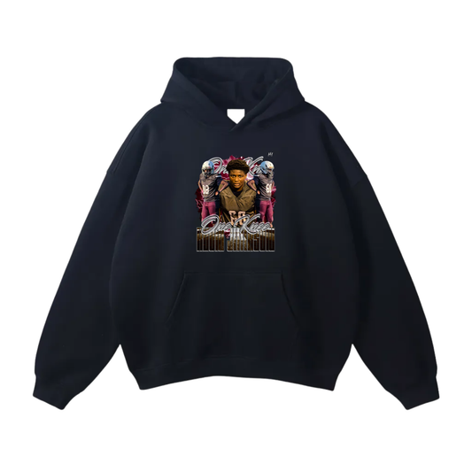 Kvon Jefferson Oversize Fleeced Hoodie