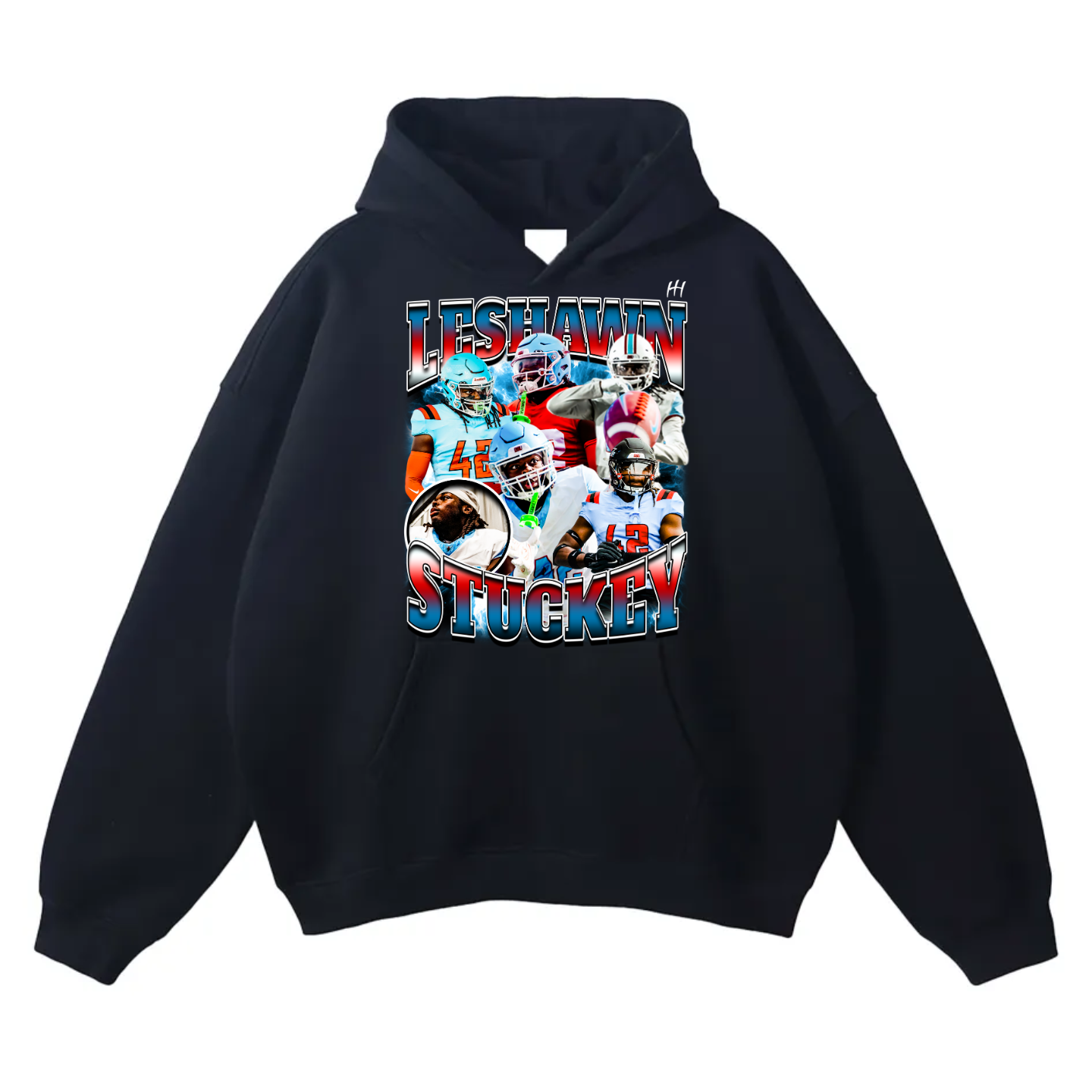 Leshawn Stucky Oversize Fleeced Hoodie