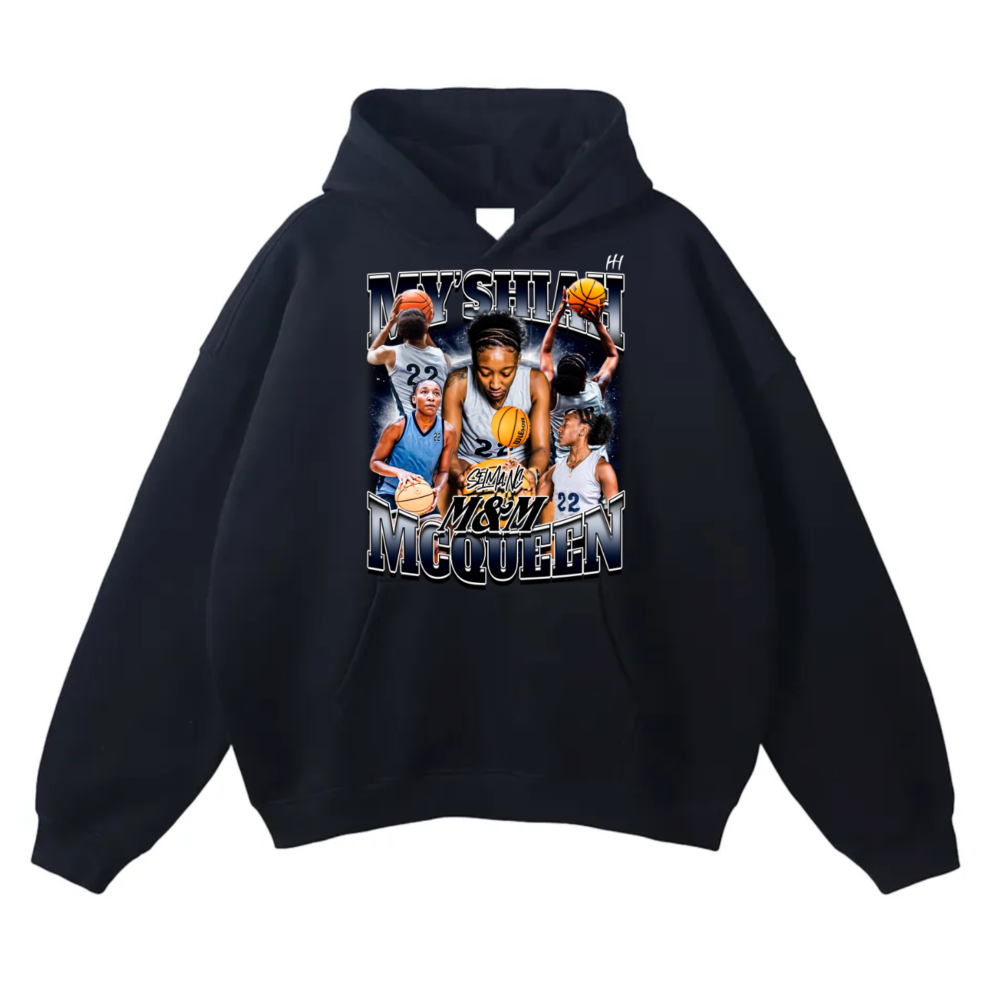My'Shiah McQueen Oversize Fleeced Hoodie