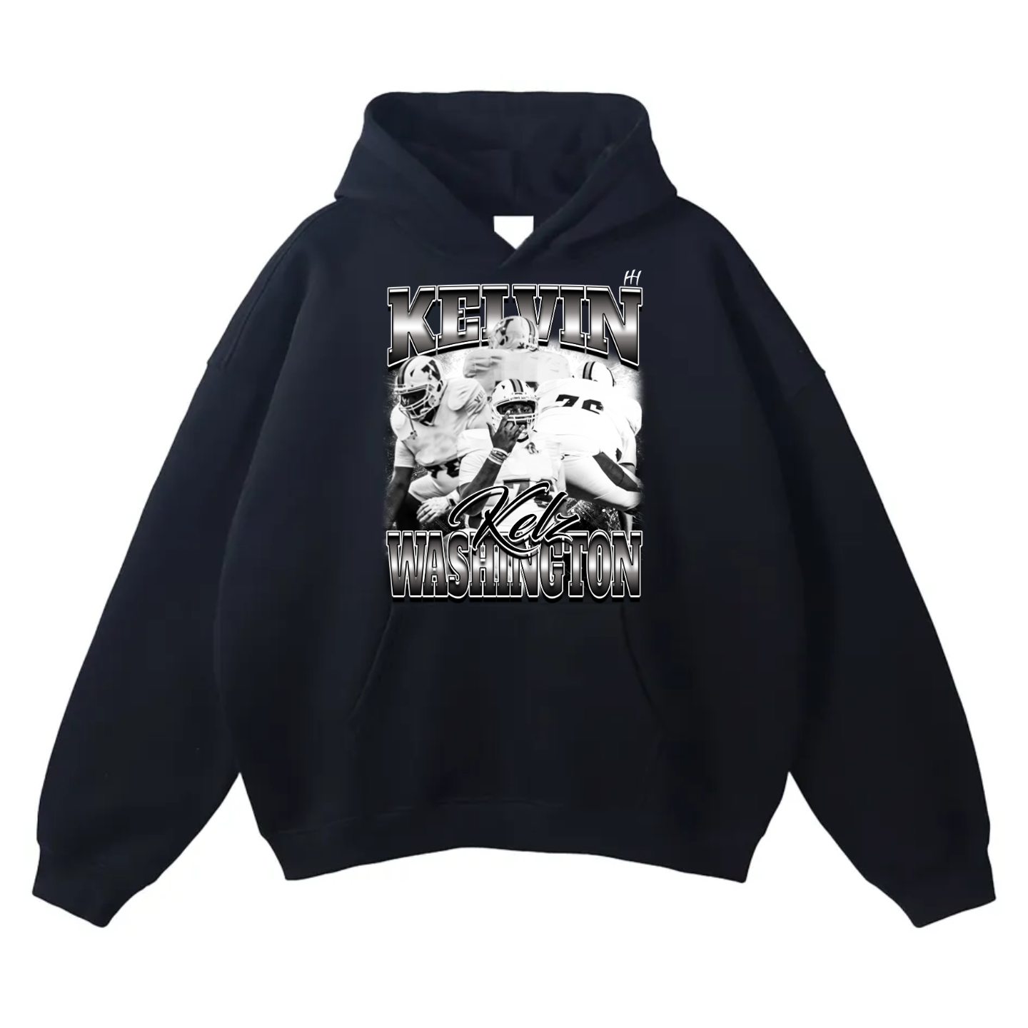 Kelvin Washington Oversize Fleeced Hoodie