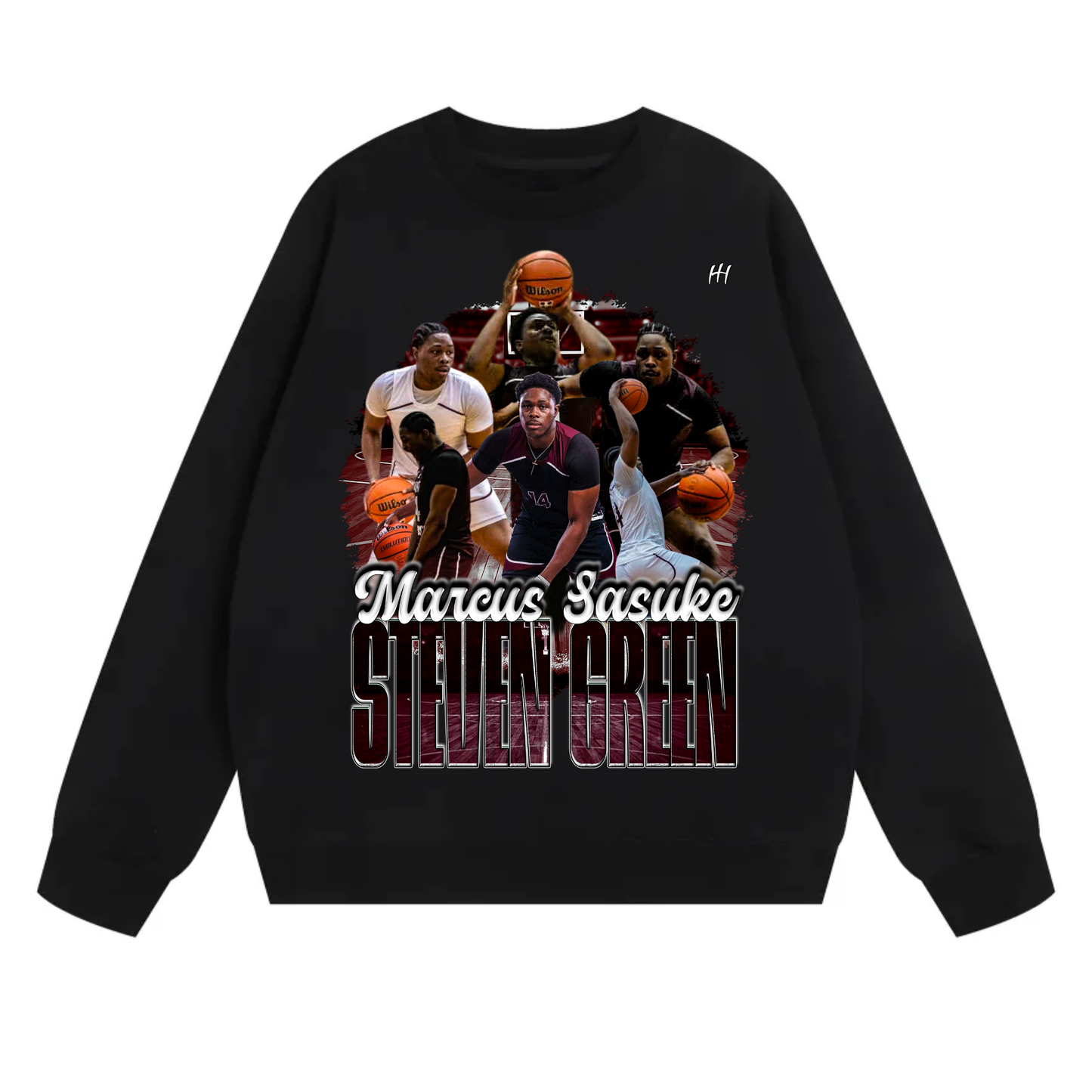 Marcus Sasuke-Steven Green Heavyweight Crewneck Sweatshirt