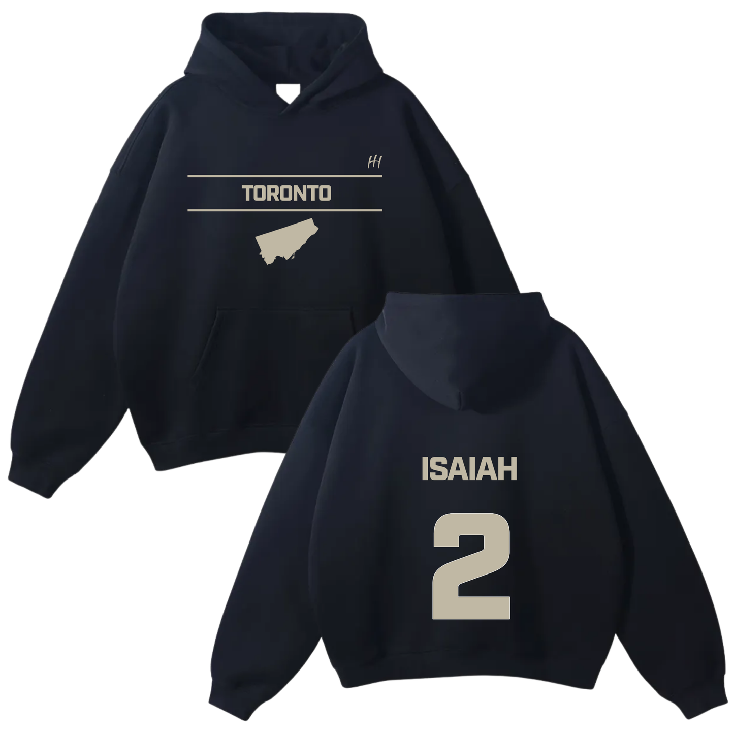 Isaiah McAdams Oversize Fleeced Hoodie