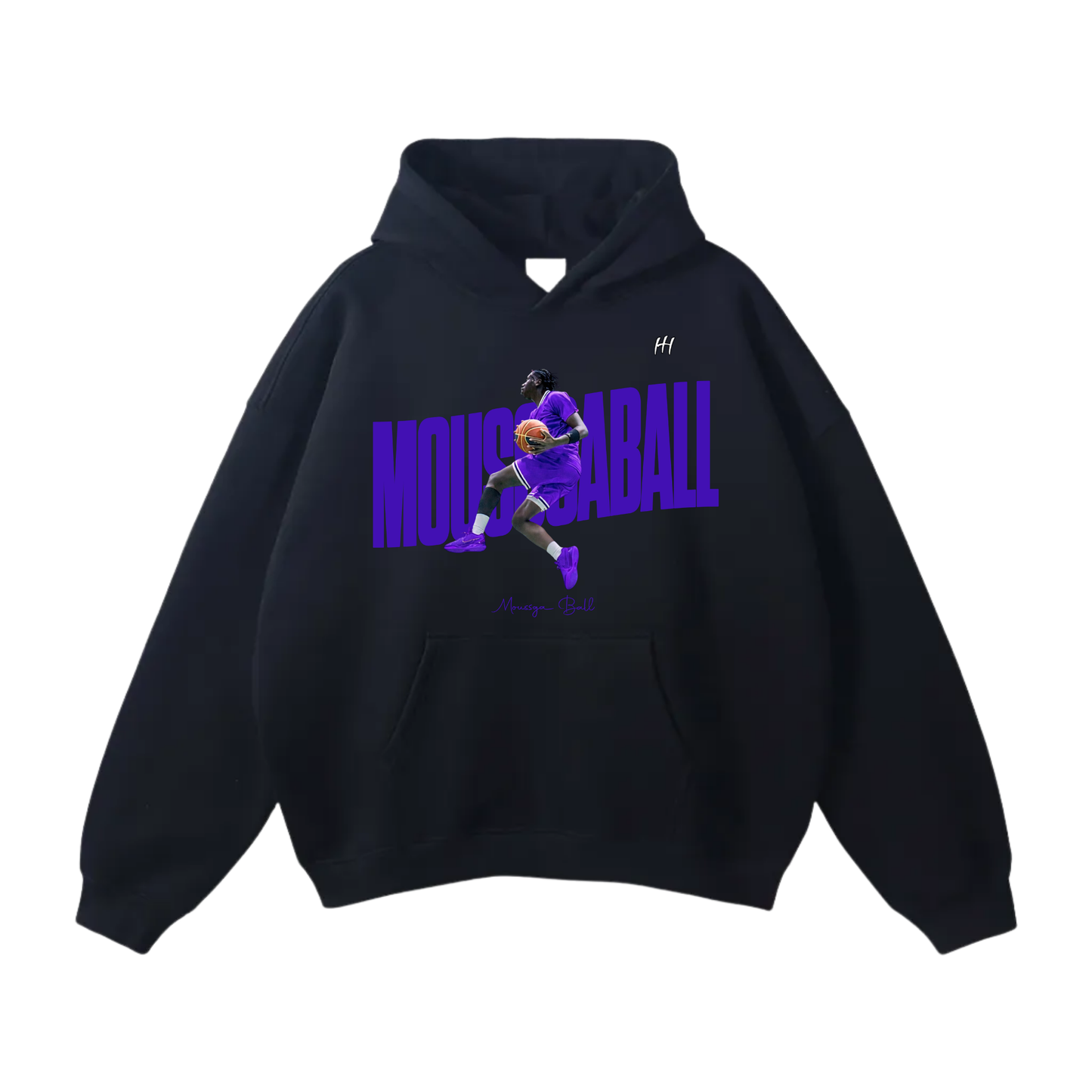 Moussga Ball Oversize Fleeced Hoodie