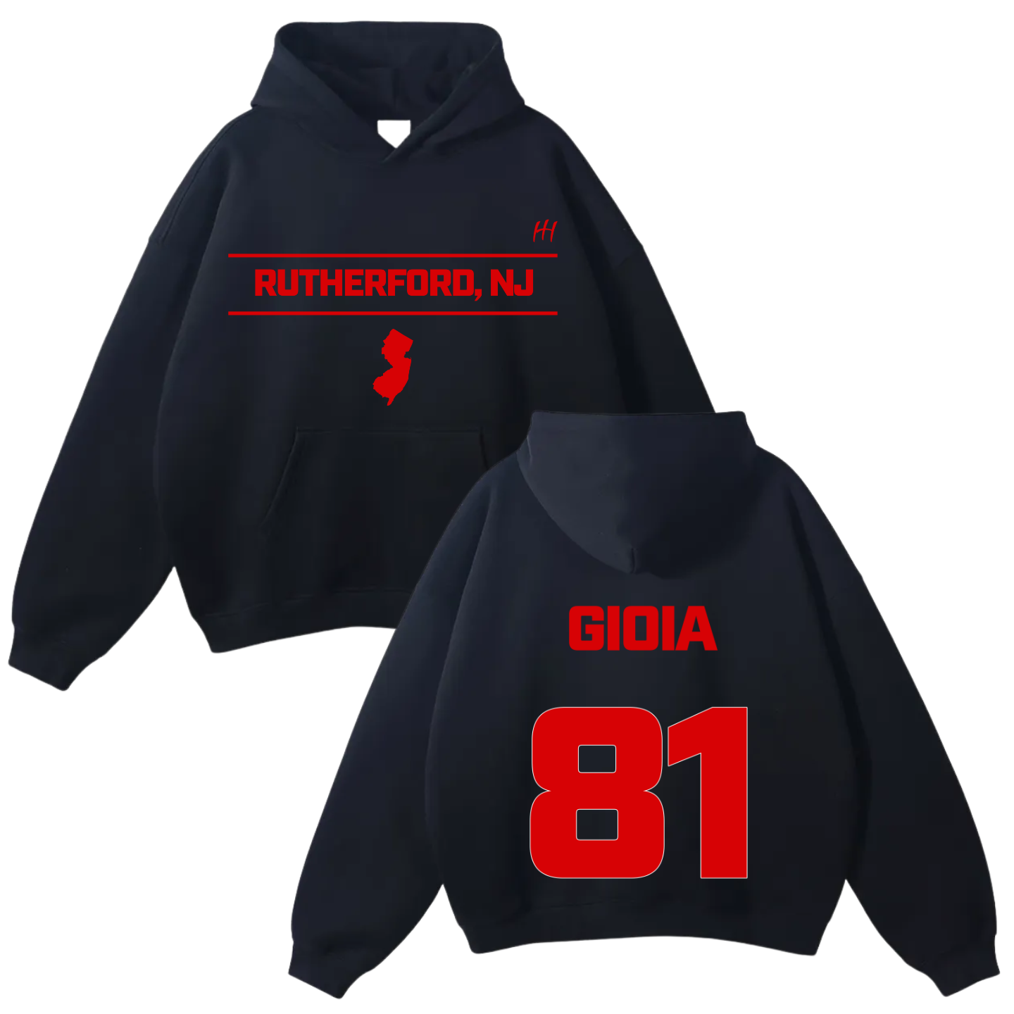 Chris Gioia Oversize Fleeced Hoodie