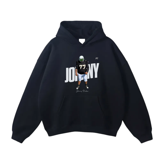 Johnny Parker Oversize Fleeced Hoodie