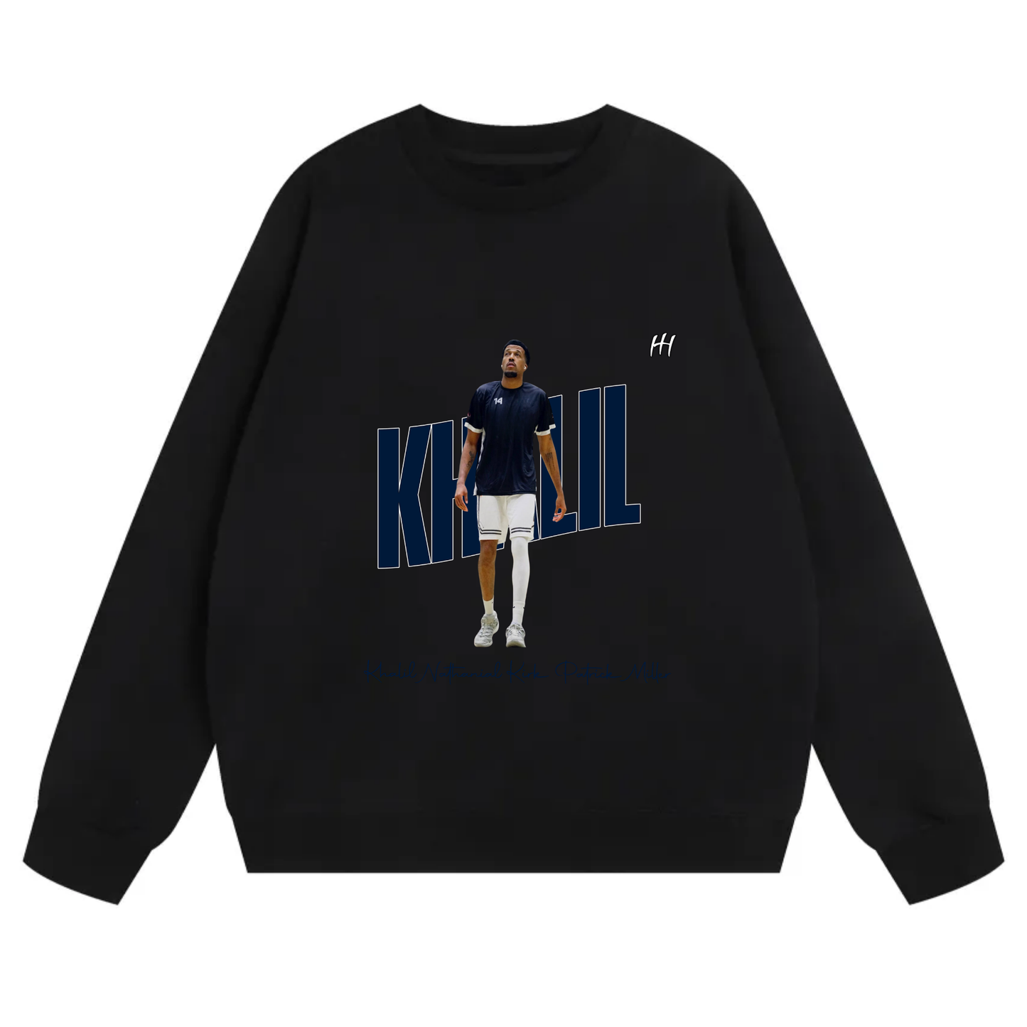 Khalil Nathanial Kirk Patrick Miller Heavyweight Crewneck Sweatshirt