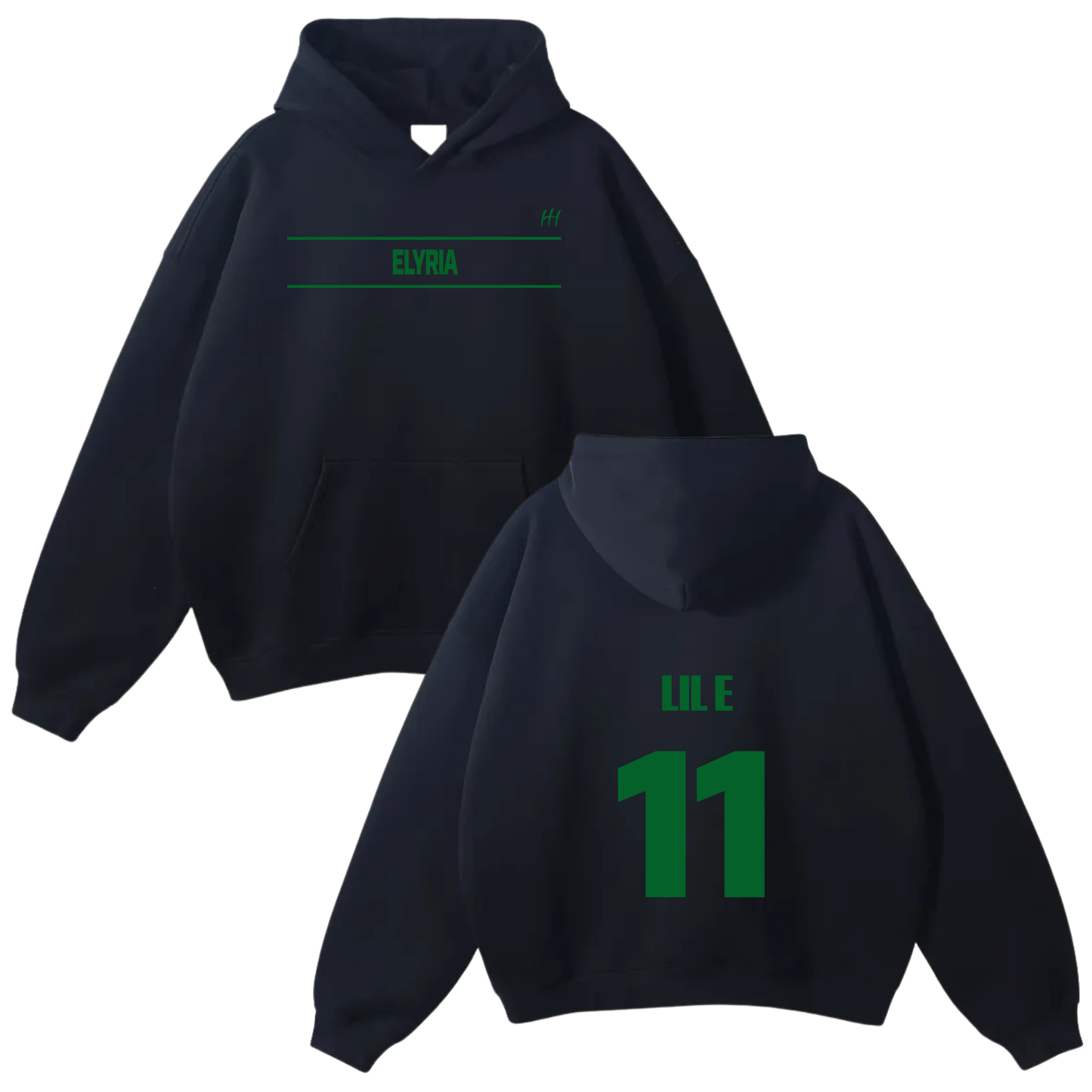 Ethan Bell Oversize Fleeced Hoodie