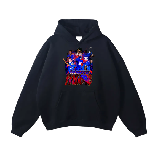 Jameer Moore Oversize Fleeced Hoodie