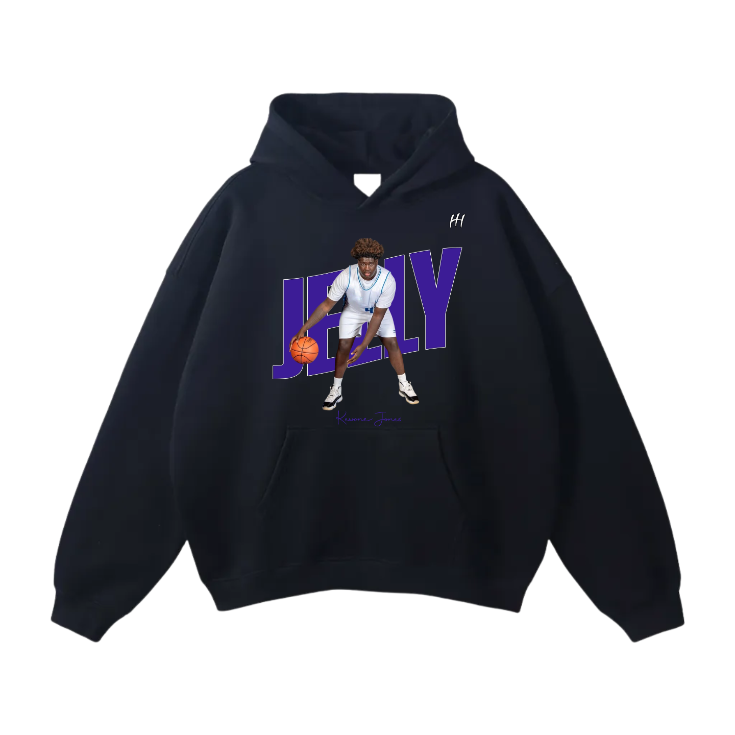 Kewone Jones Oversize Fleeced Hoodie