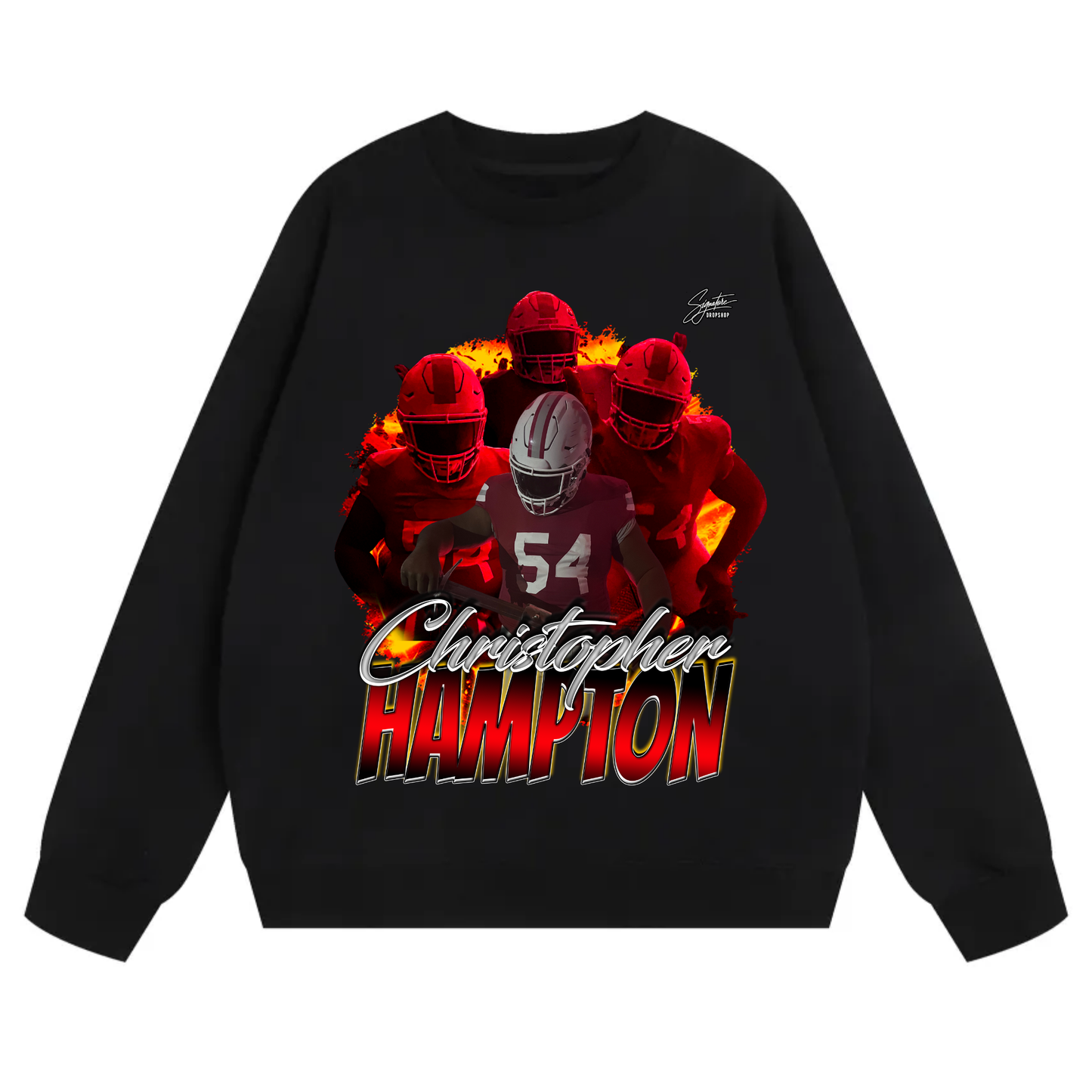 Christopher Hampton Heavyweight Crewneck Sweatshirt
