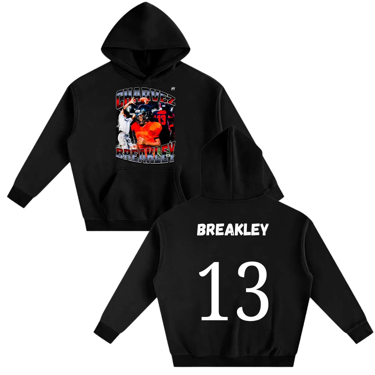 Charvez Breakley Oversize Fleeced Hoodie