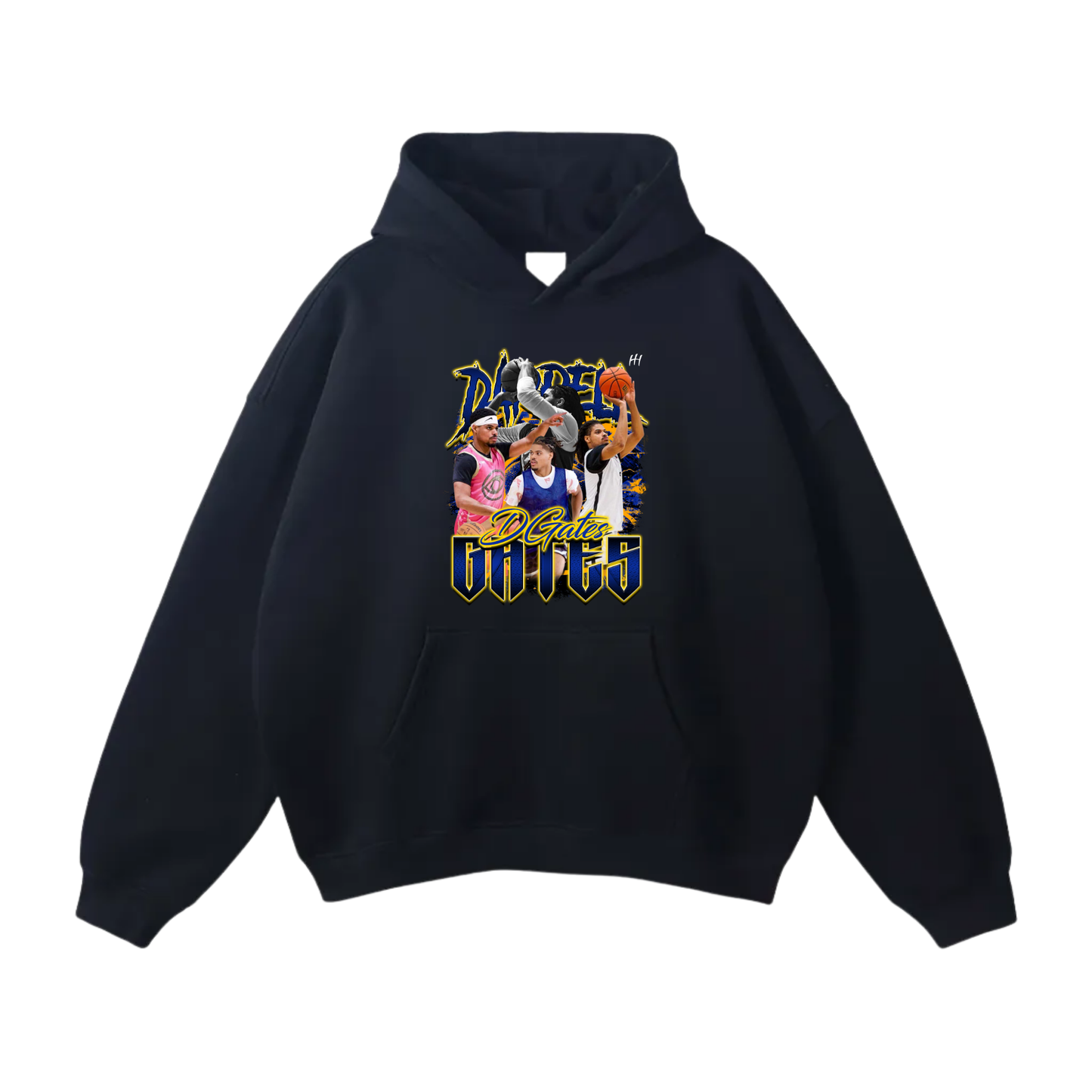 Darrell Gates Oversize Fleeced Hoodie