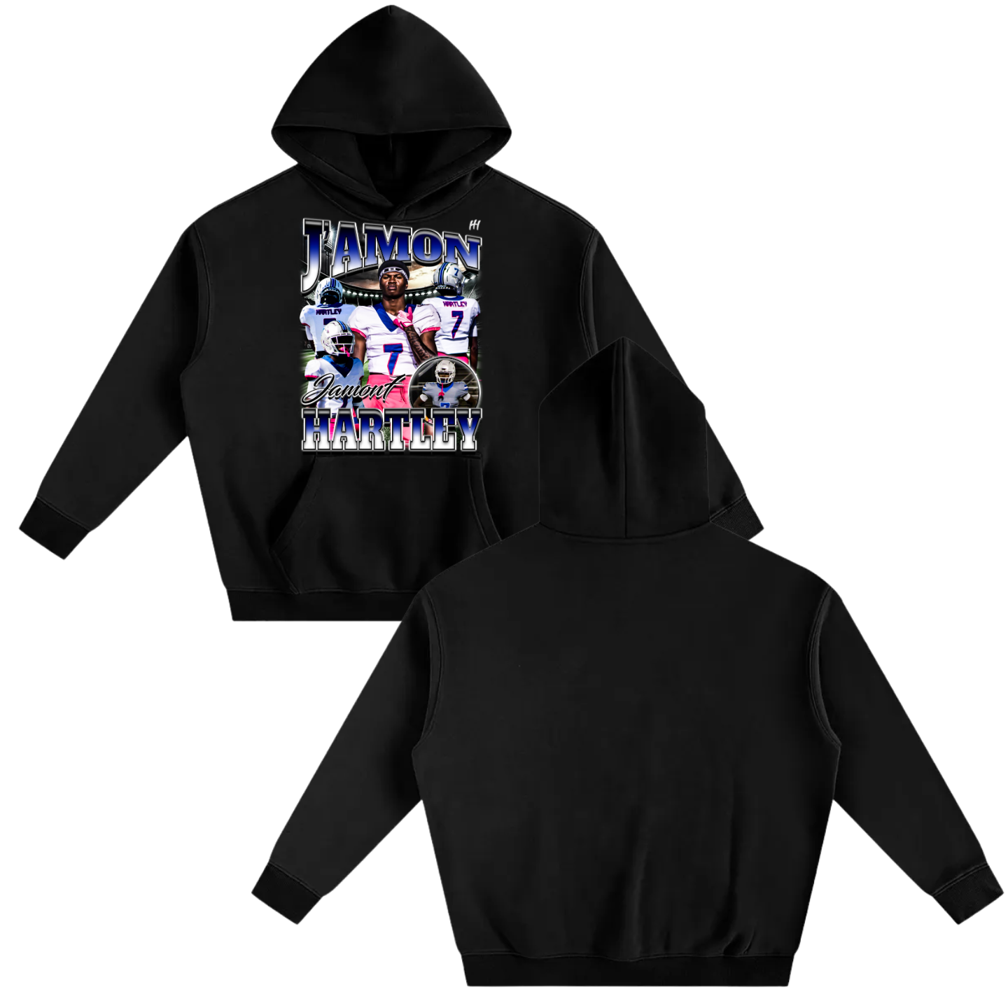 J'amon Hartley Oversize Fleeced Hoodie