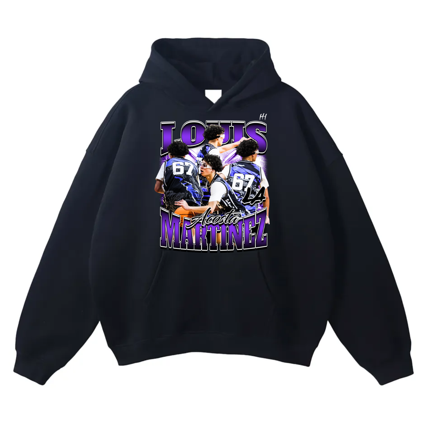 Louis Acosta Martinez Oversize Fleeced Hoodie