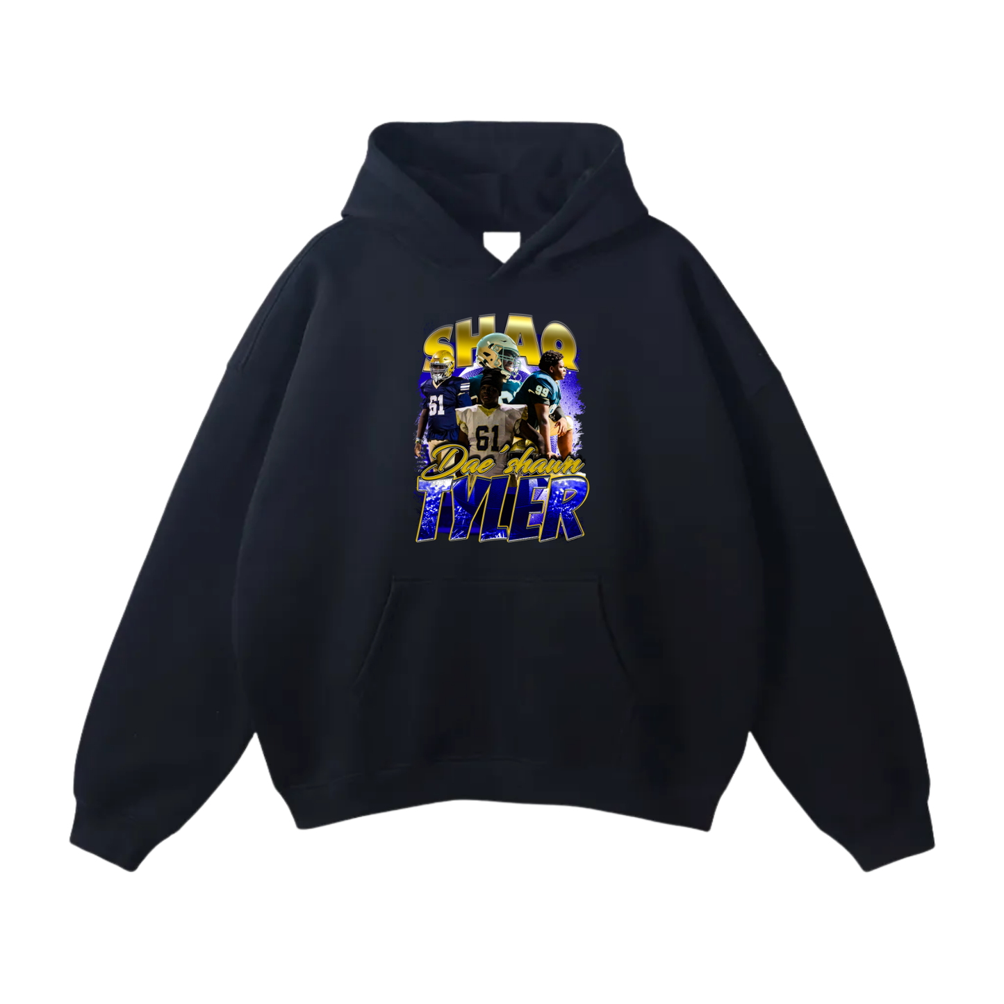 Dae'shawn Tyler Oversize Fleeced Hoodie