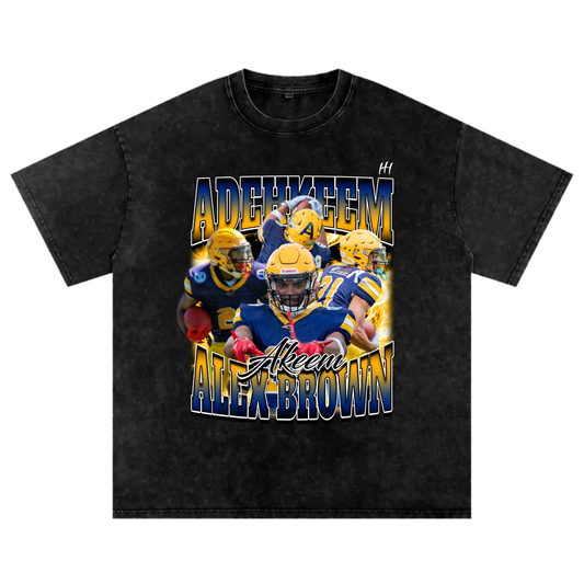 Adehkeem Alex Brown Oversized T-shirt