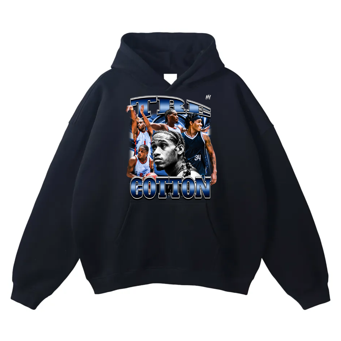 Tre Cotton Oversize Fleeced Hoodie