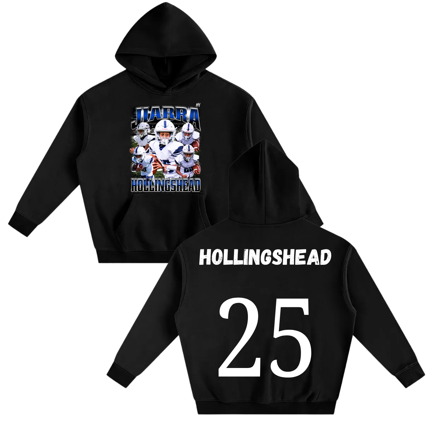Jiarra Hollingshead Oversize Fleeced Hoodie
