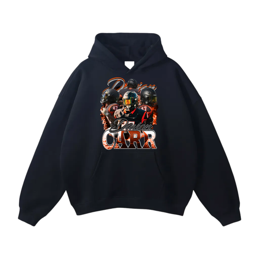 Davion Carr Oversize Fleeced Hoodie