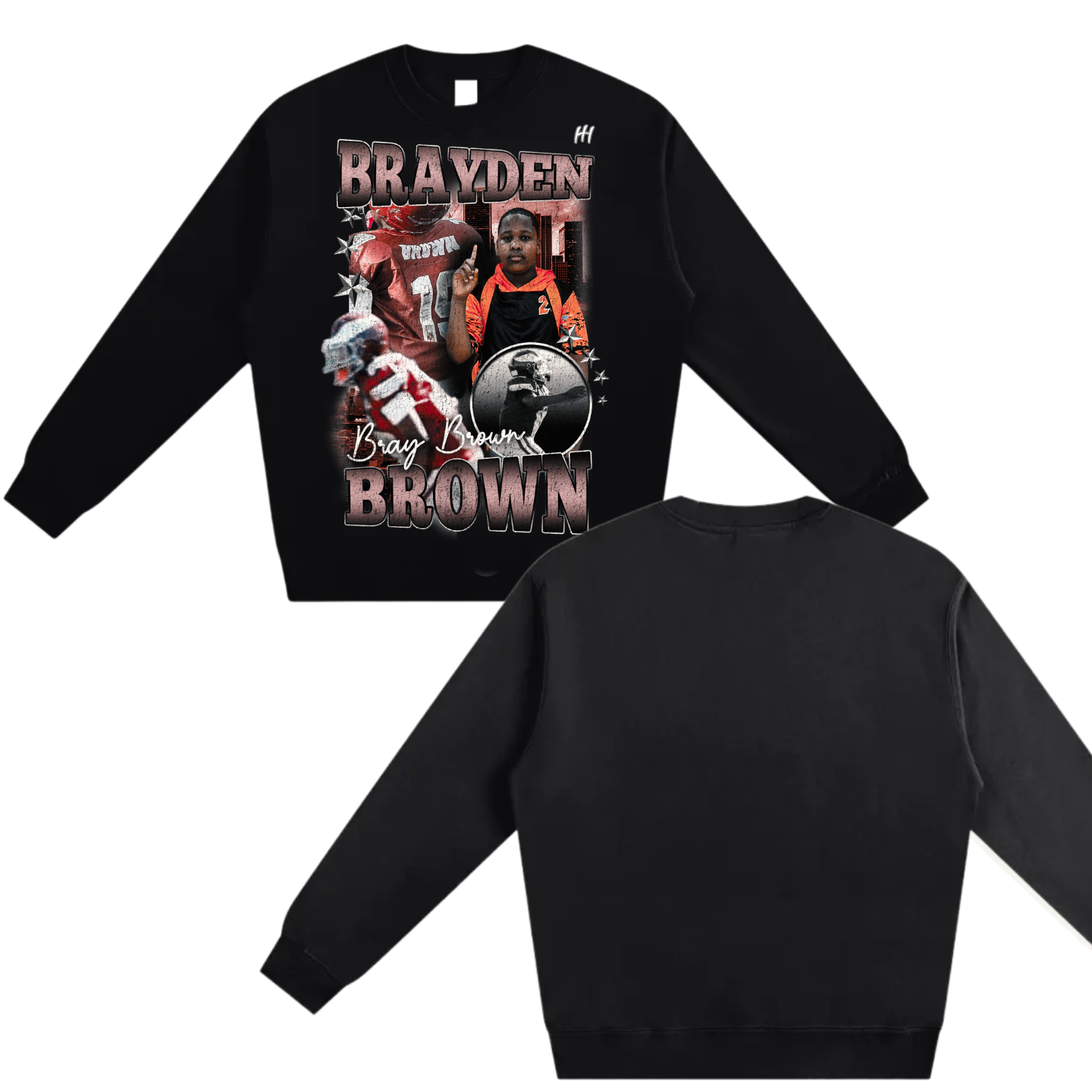 Brayden Brown Heavyweight Crewneck Sweatshirt