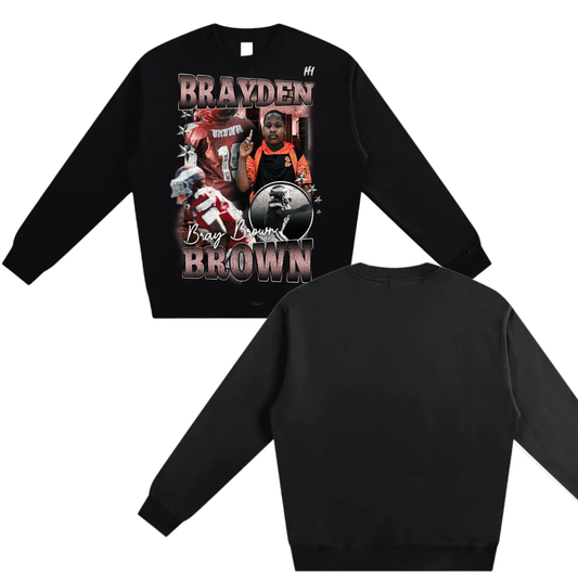 Brayden Brown Heavyweight Crewneck Sweatshirt