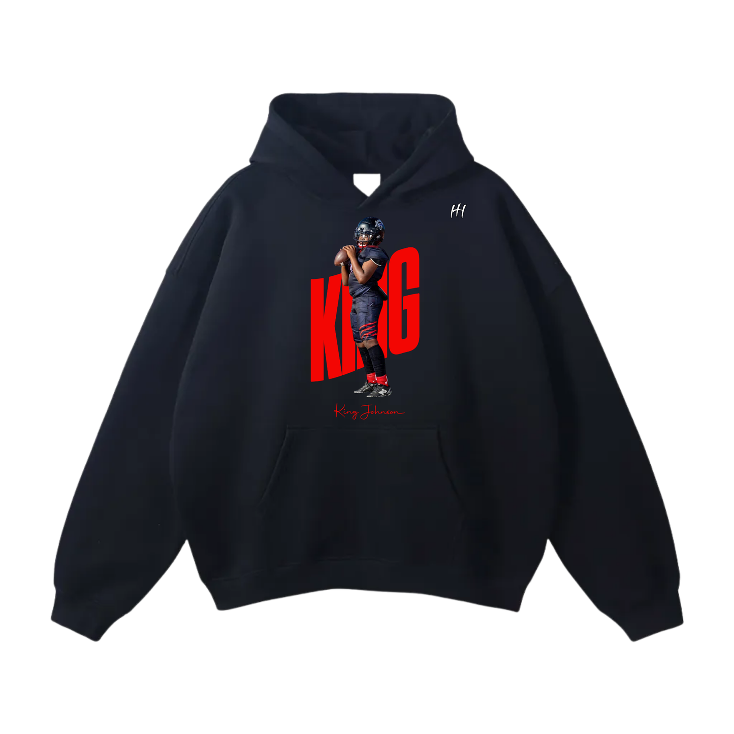 King Johnson Oversize Fleeced Hoodie