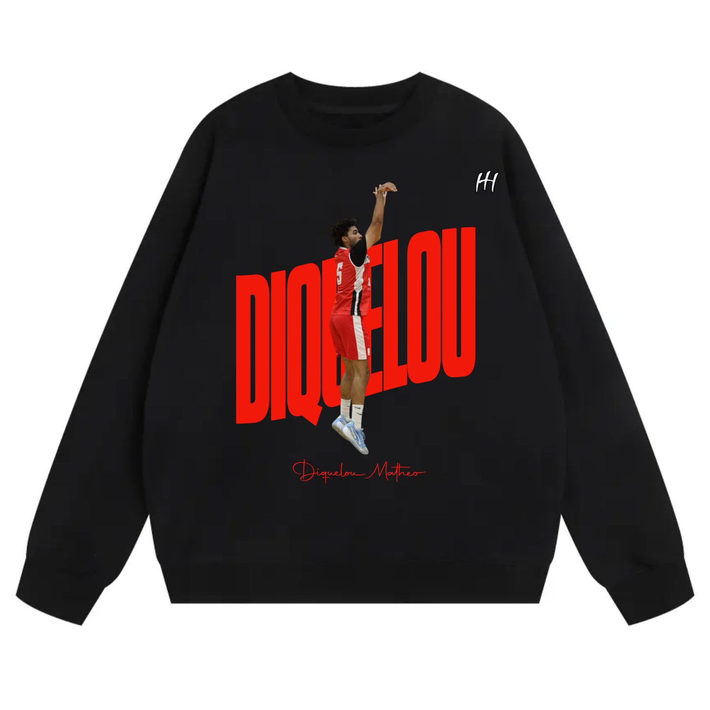 Diquelou Mathéo Heavyweight Crewneck Sweatshirt