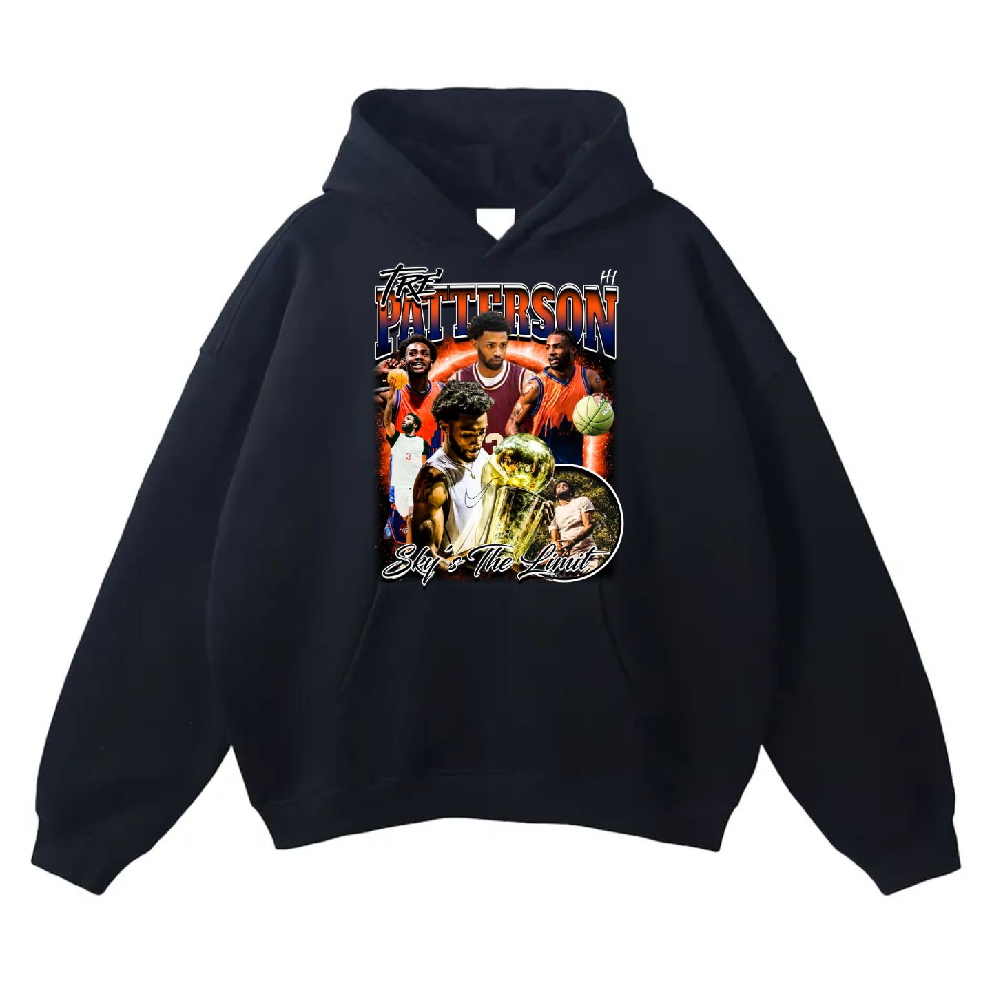 Tre' Patterson Oversize Fleeced Hoodie