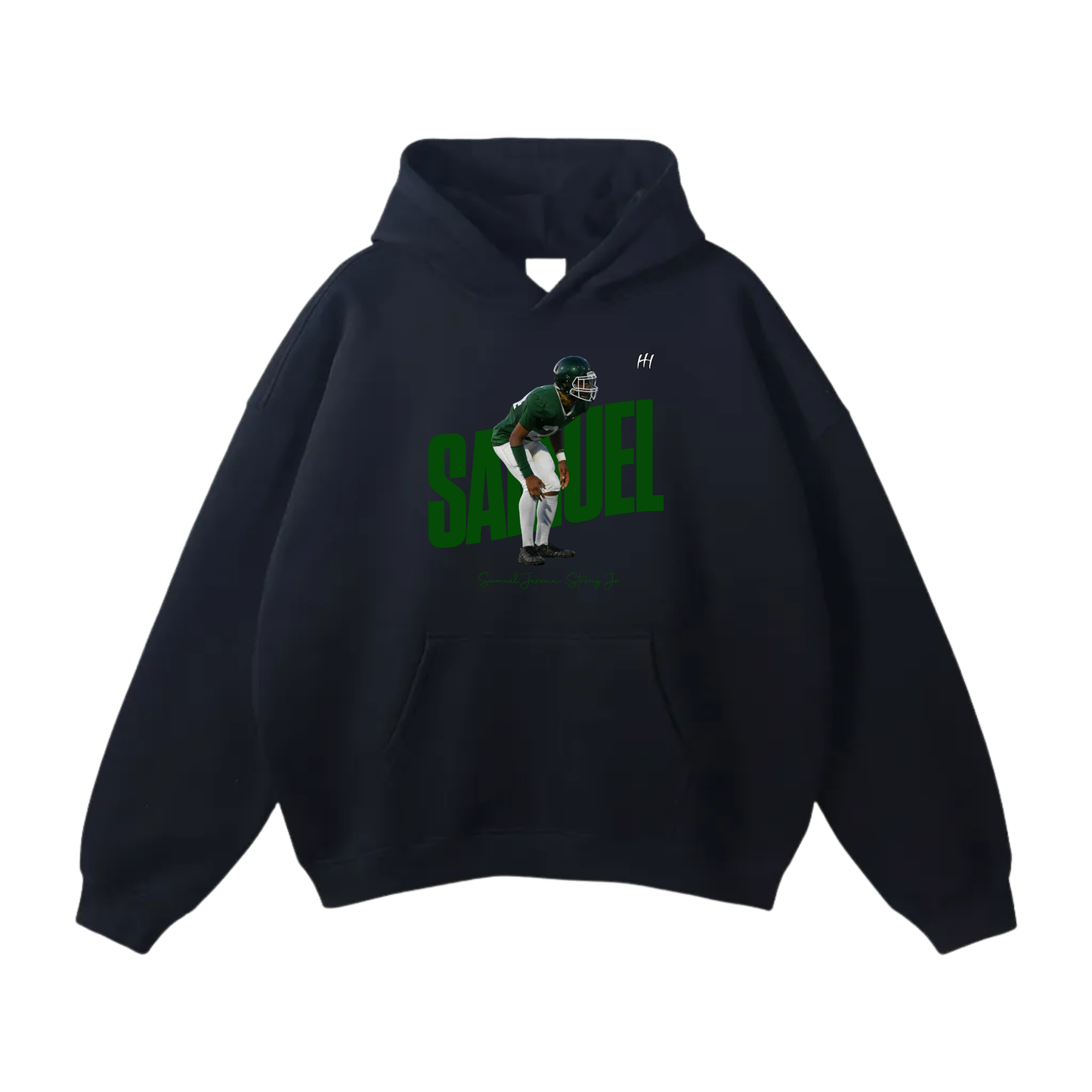 Samuel Jerome Strong Jr Oversize Fleeced Hoodie
