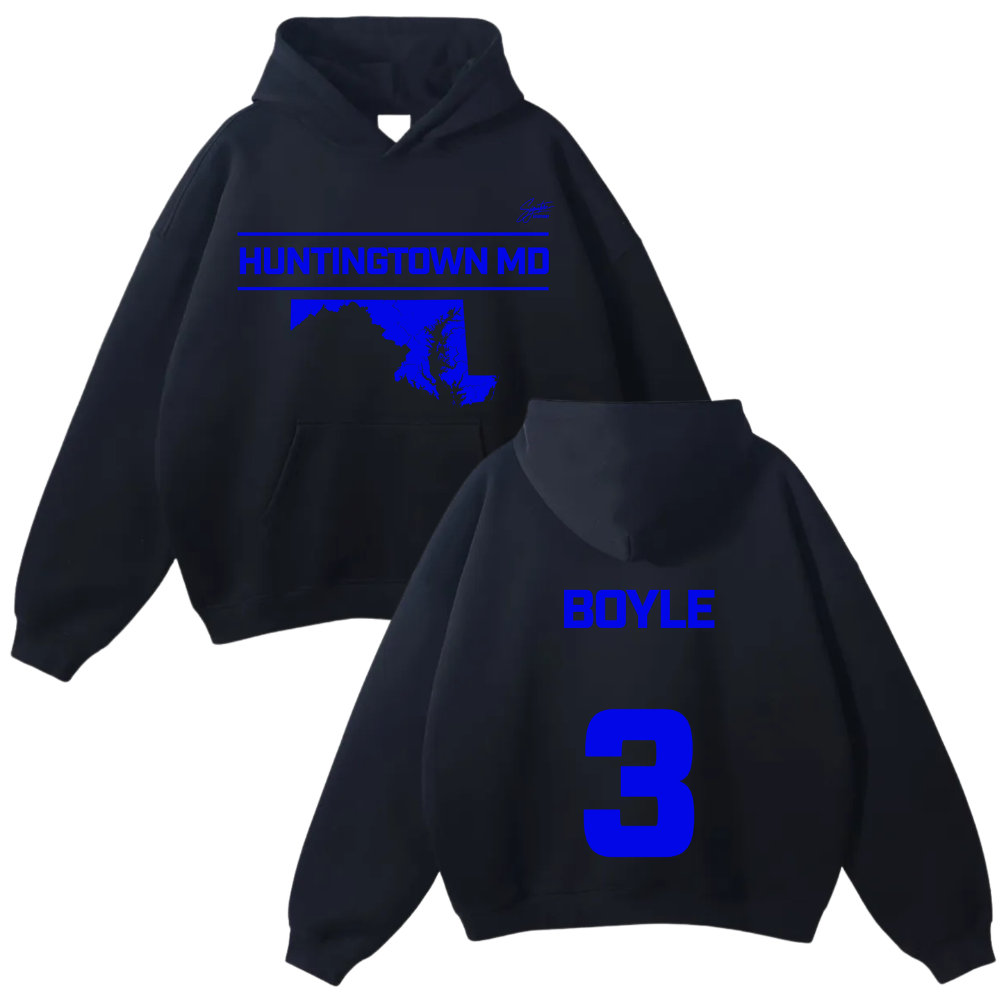 Logan Boyle Oversize Fleeced Hoodie