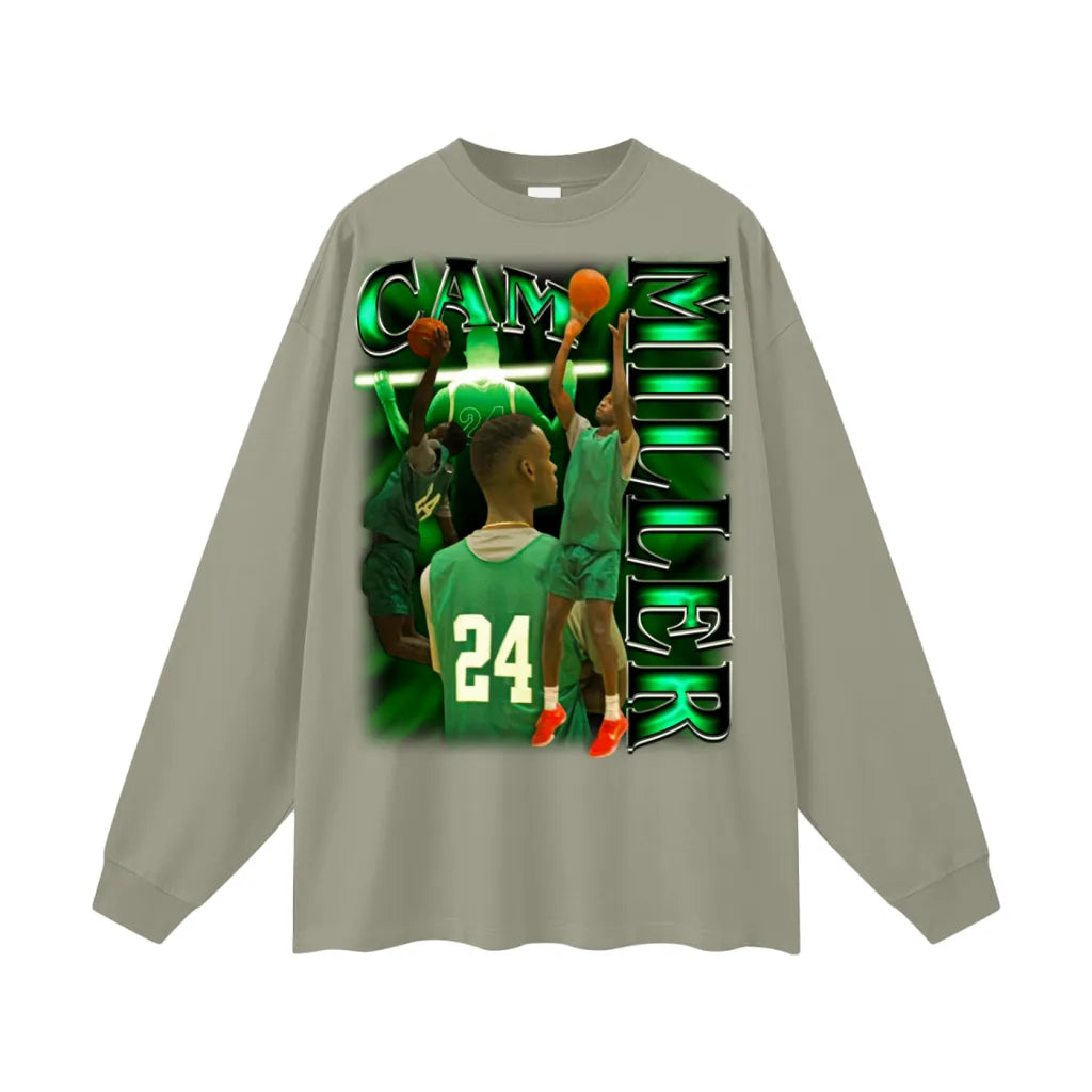 Cam Miller Oversized Long Sleeve Tee