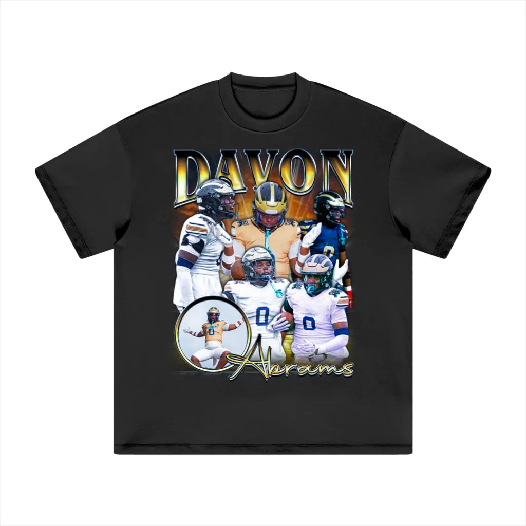 Davon Abrams Heavyweight Oversized T-shirt