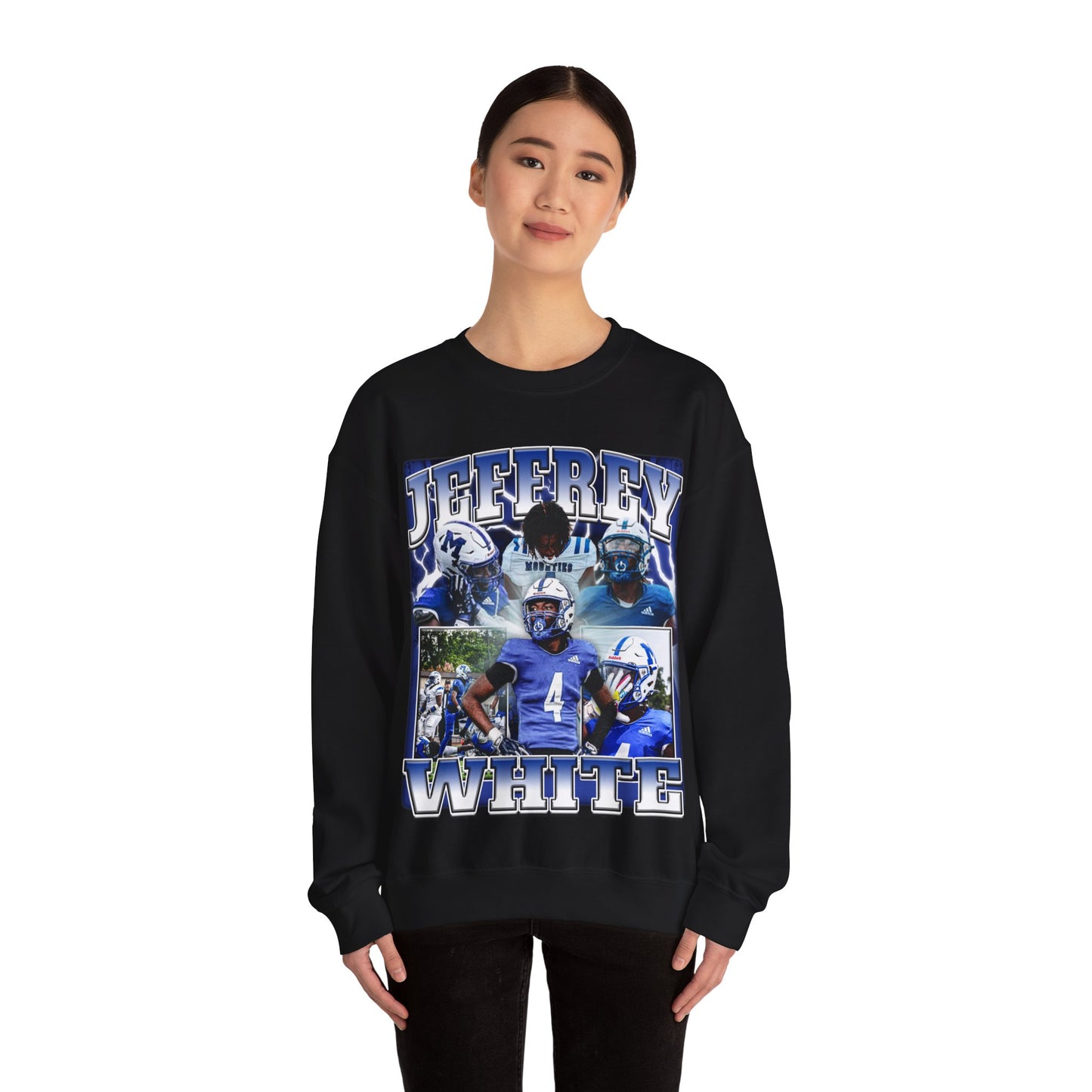 Jeffery White Crewneck Sweatshirt