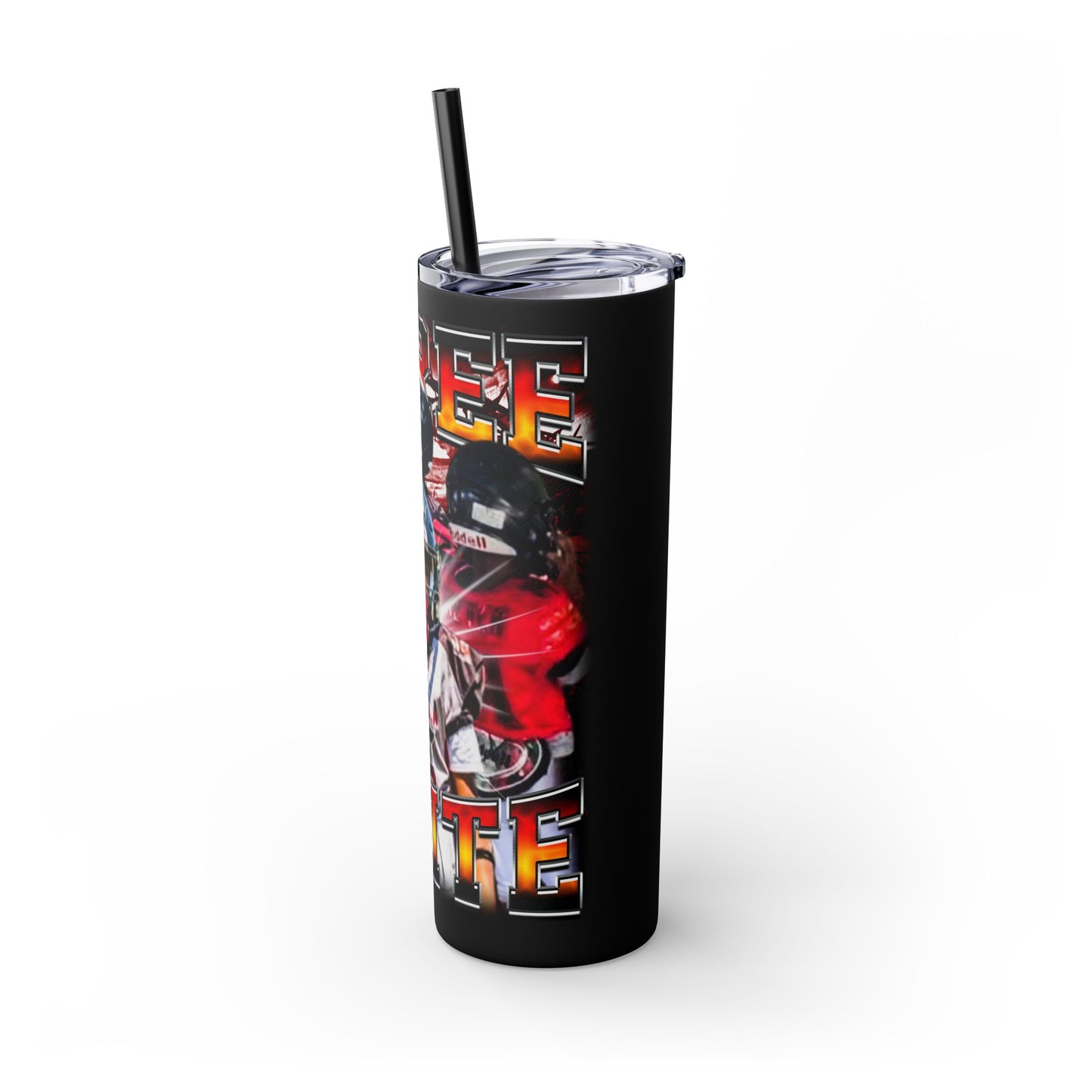 Kyree White Stainless Steal Tumbler