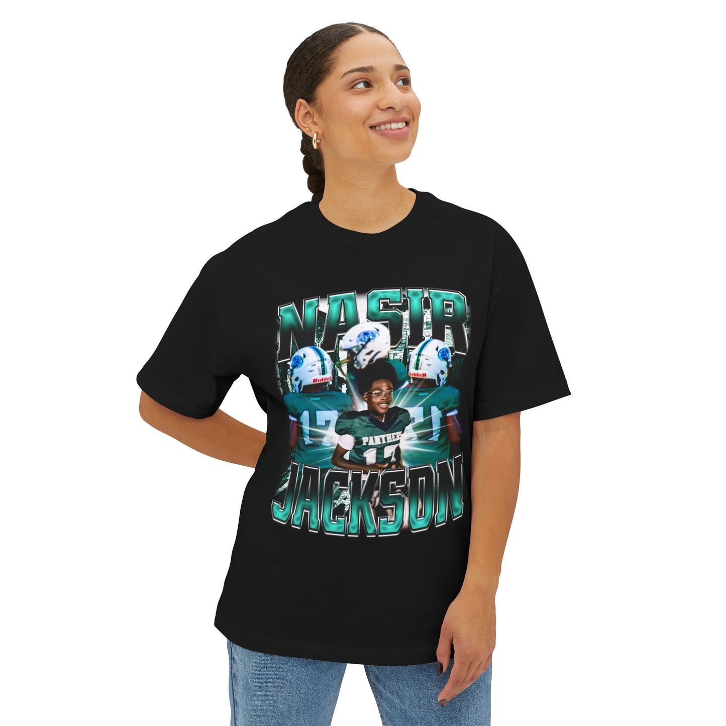 Nasir Jackson Oversized Vintage Tee