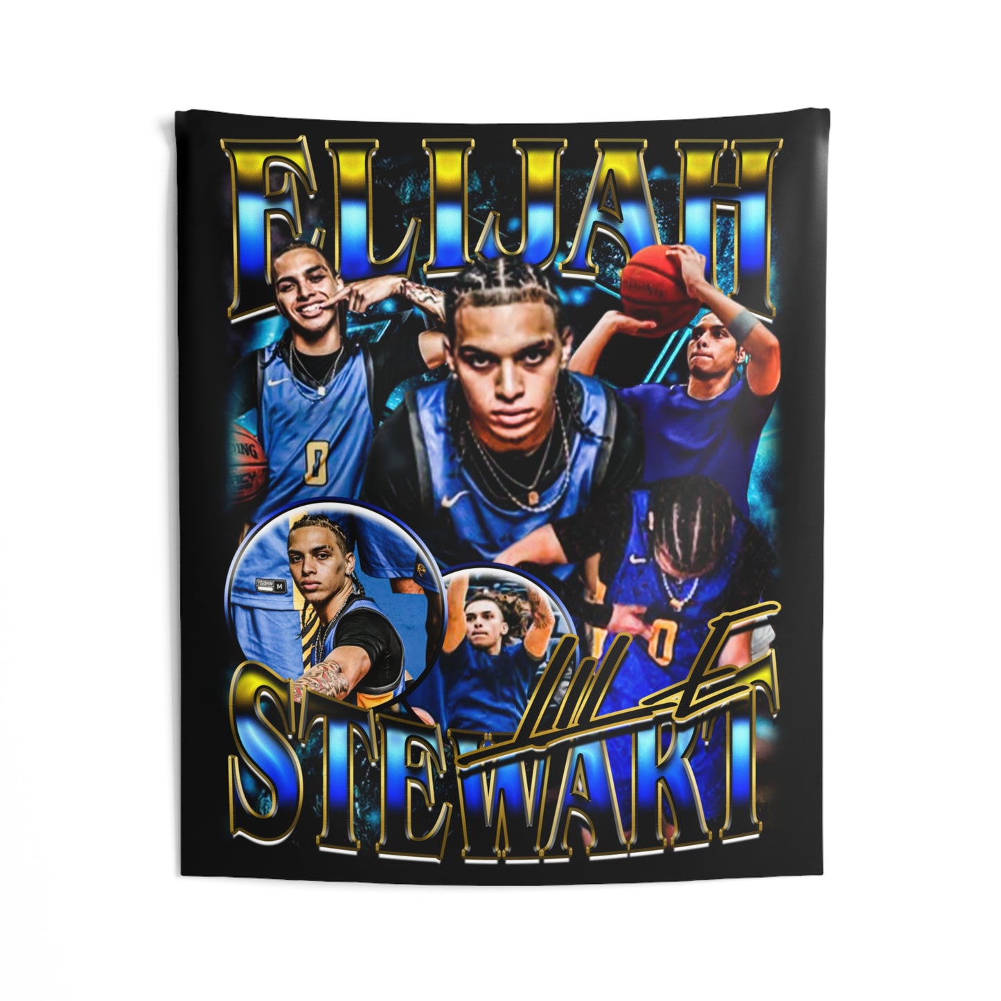Elijah Stewart Tapestry 50” x 60