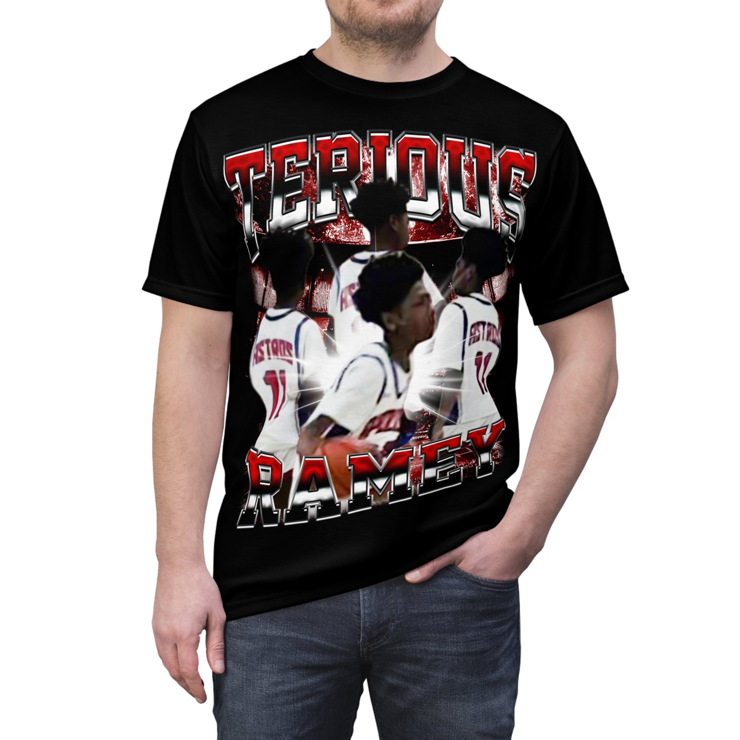 Terious Ramey Vintage Full Print Tee