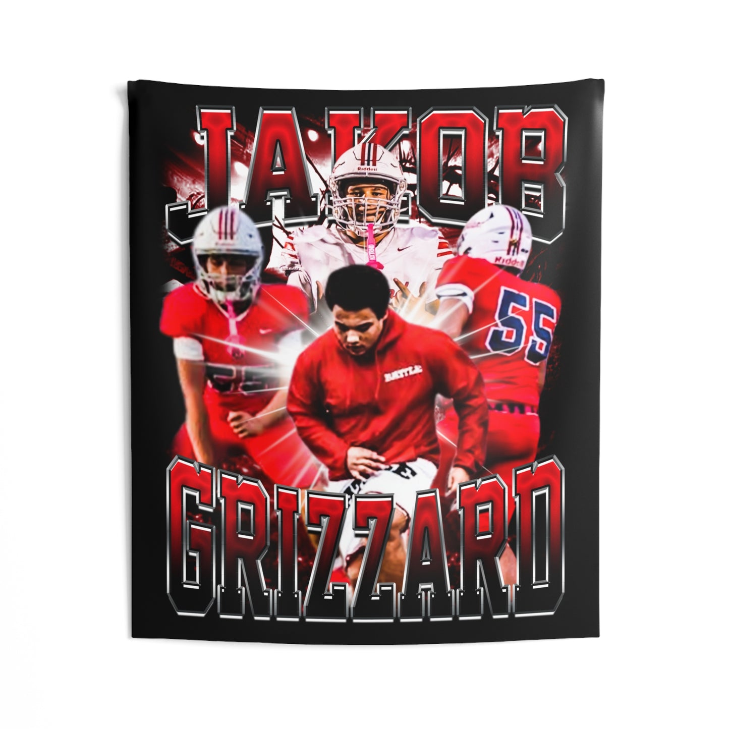 Jakob Grizzard Tapestry 50” x 60”