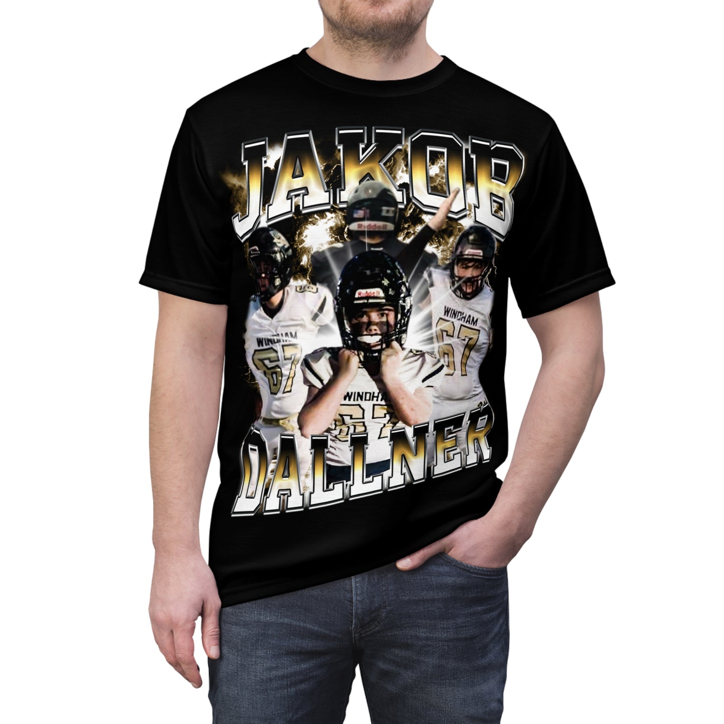 Jakob Dallner Vintage Full Print Tee