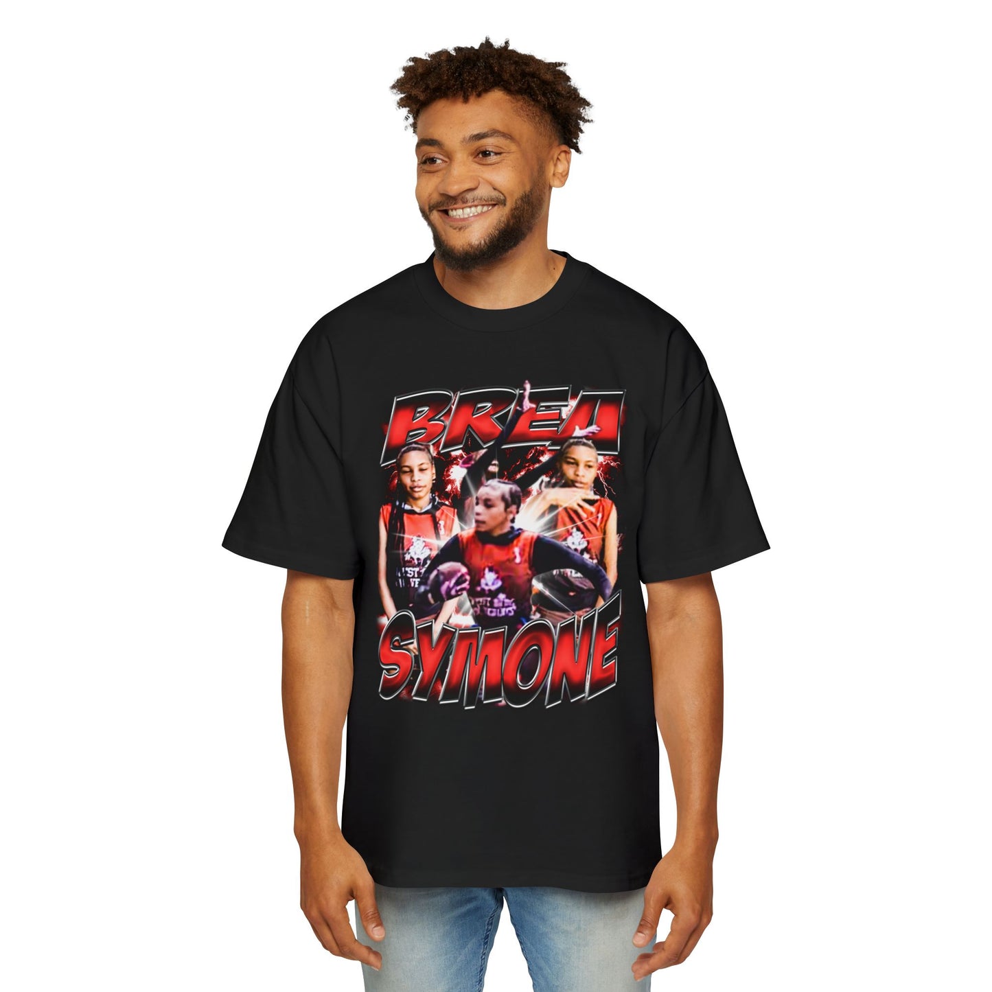 Brea Symone Oversized Retro Tee