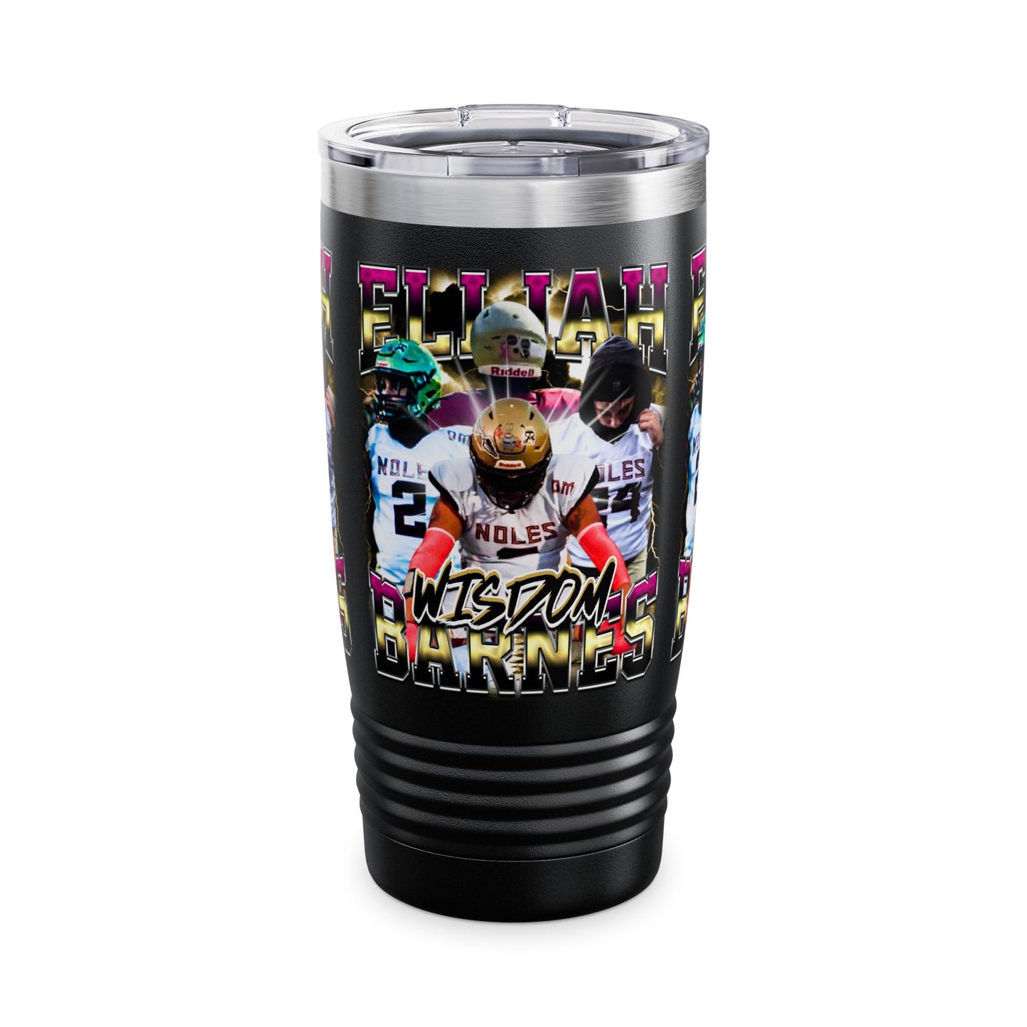 Elijah Wisdom Barnes Stainless Steal Tumbler